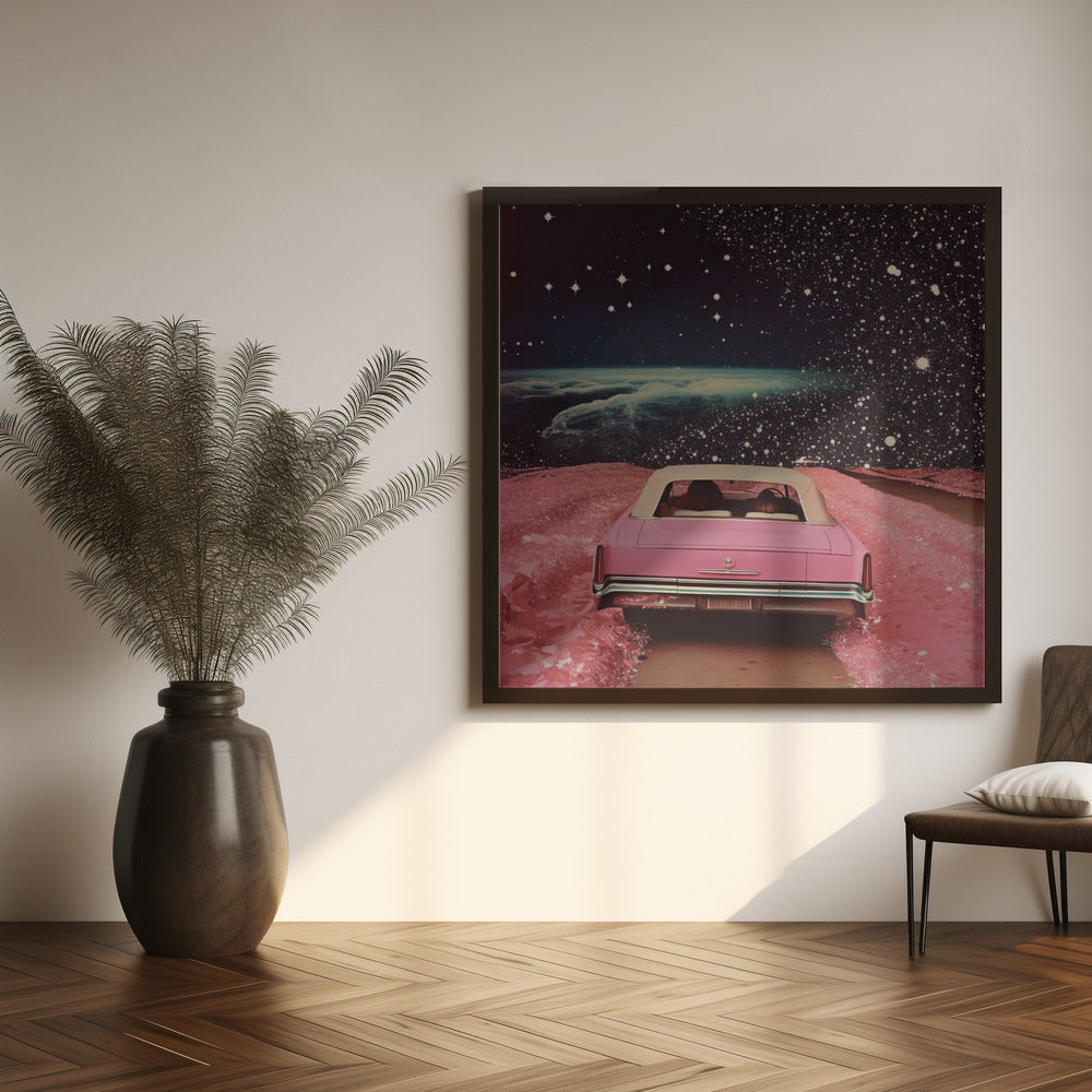 wall-art-print-canvas-poster-framed-Pink Cruise in Space Collage , By Samantha Hearn-6