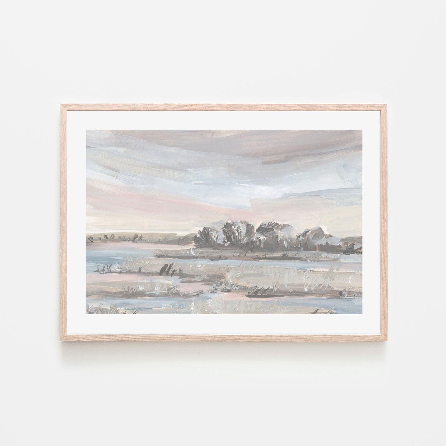 wall-art-print-canvas-poster-framed-Pink Horizon, Style A , By Emily Wood-6