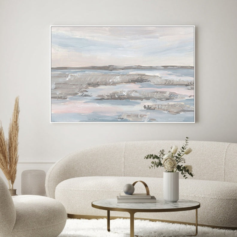 wall-art-print-canvas-poster-framed-Pink Horizon, Style B , By Emily Wood-2