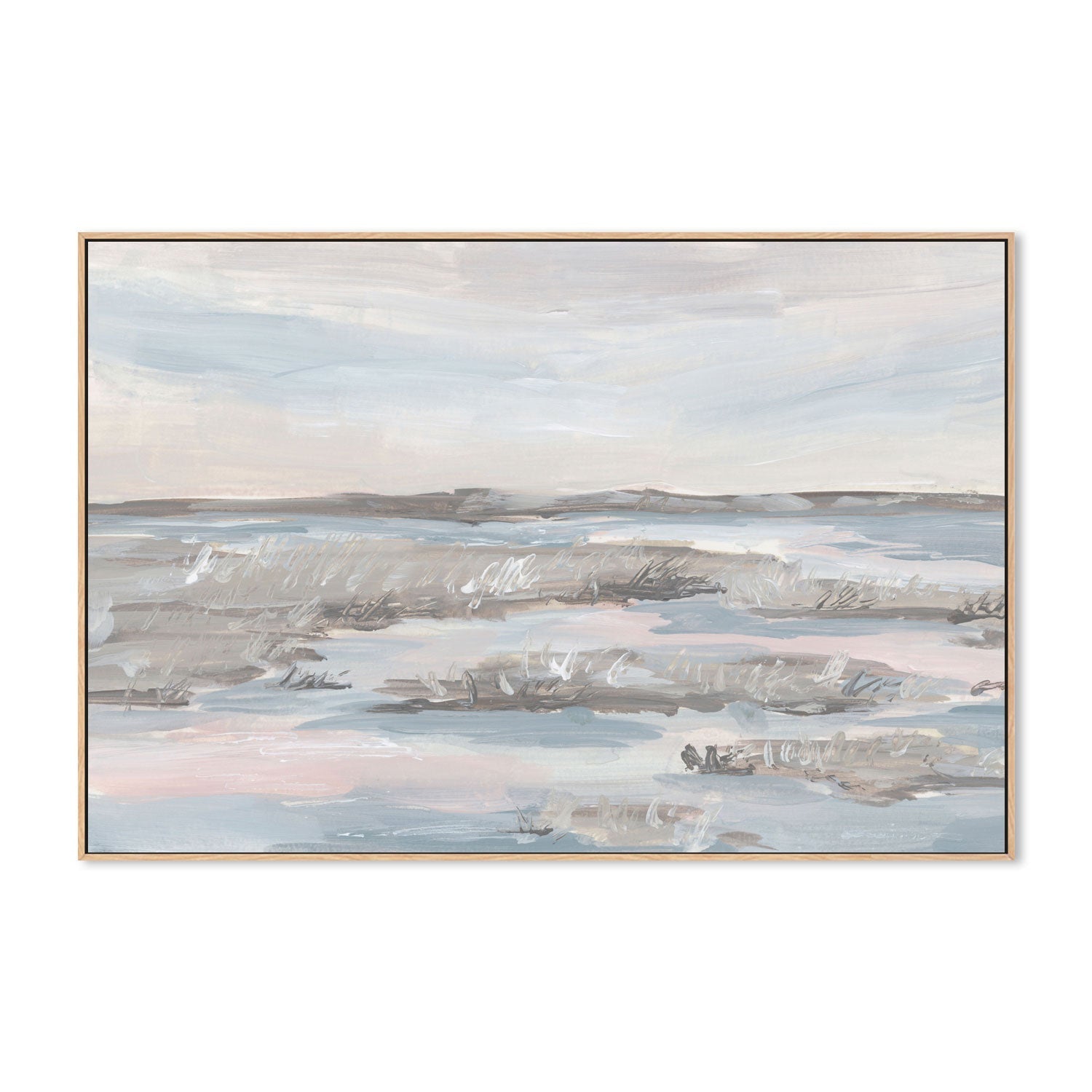 wall-art-print-canvas-poster-framed-Pink Horizon, Style B , By Emily Wood-4