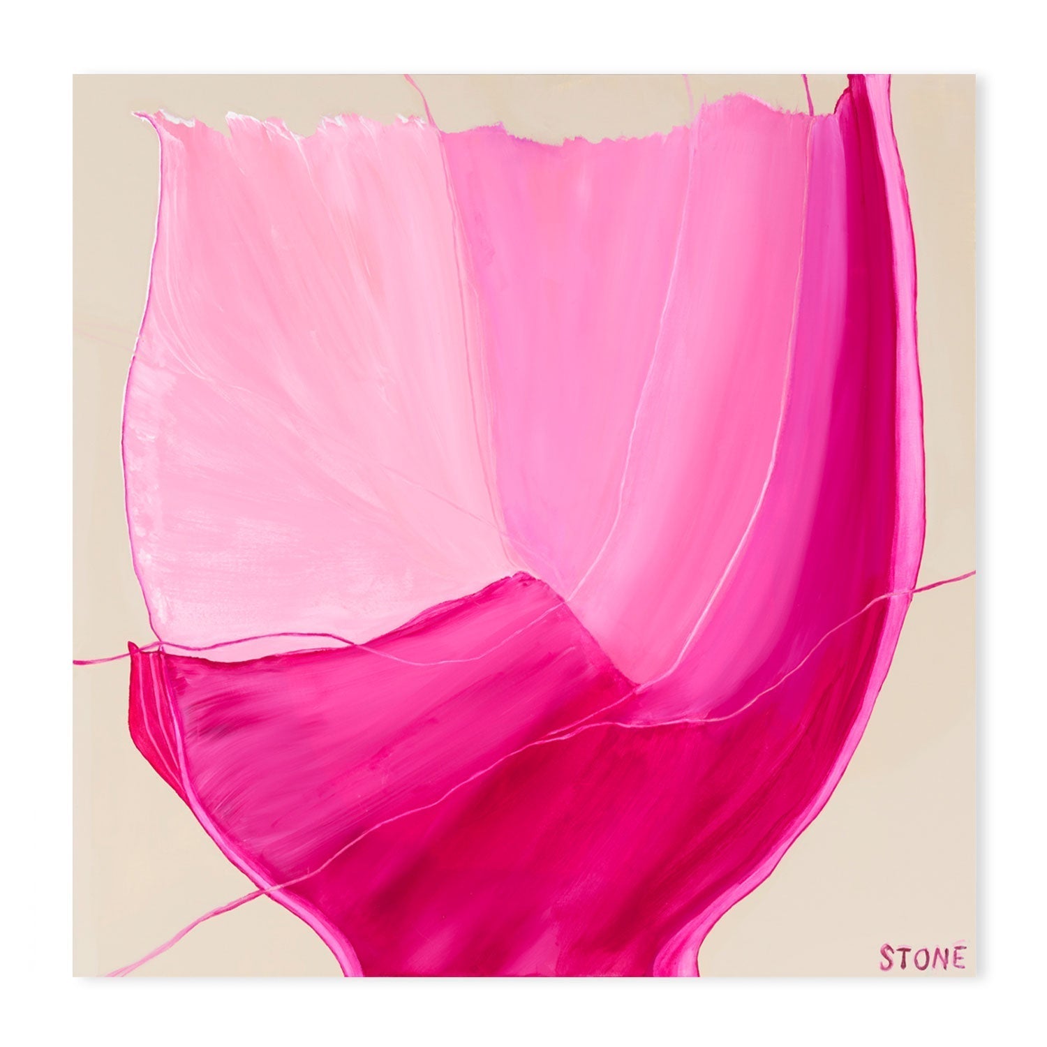 wall-art-print-canvas-poster-framed-Pink Luxe , By Belinda Stone-GIOIA-WALL-ART