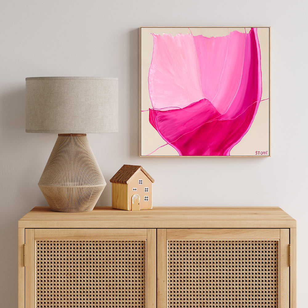 wall-art-print-canvas-poster-framed-Pink Luxe , By Belinda Stone-GIOIA-WALL-ART