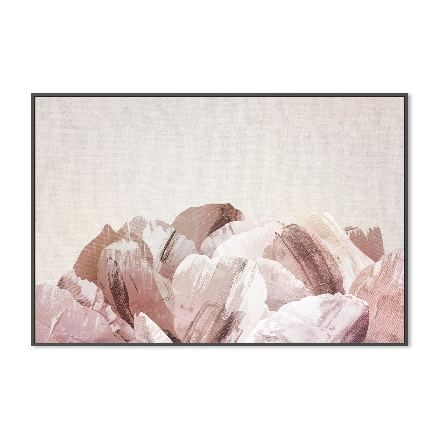 wall-art-print-canvas-poster-framed-Pink Peony , By Dear Musketeer Studio-GIOIA-WALL-ART