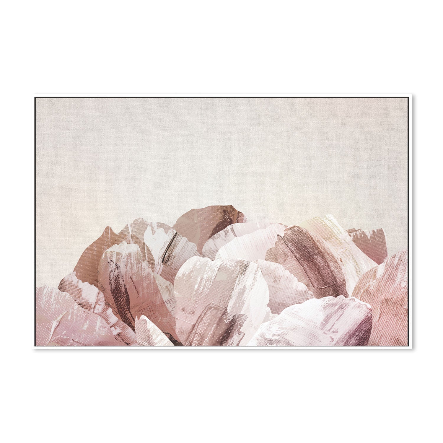 wall-art-print-canvas-poster-framed-Pink Peony , By Dear Musketeer Studio-GIOIA-WALL-ART