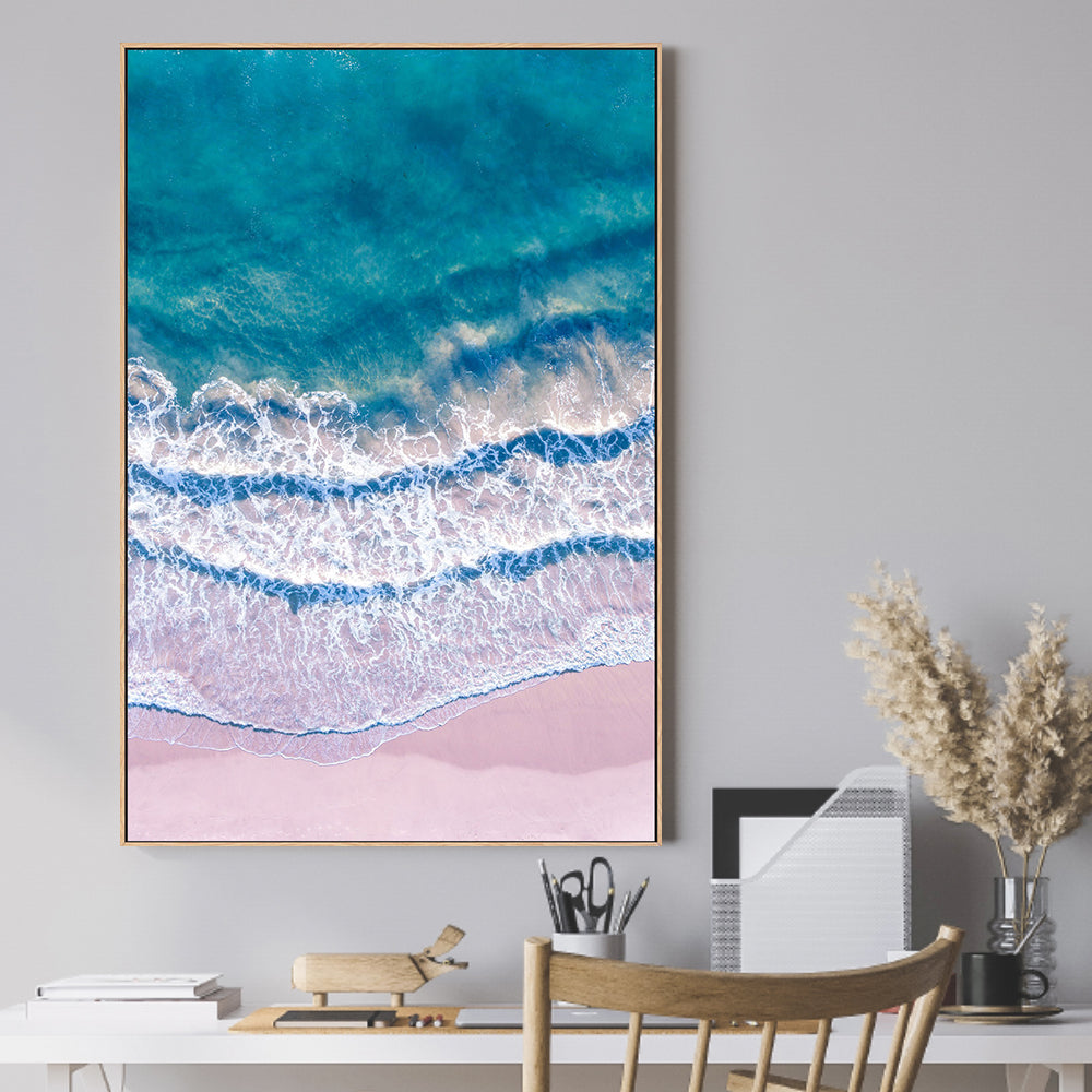 wall-art-print-canvas-poster-framed-Pink Shores , By Richard Podgurski-2