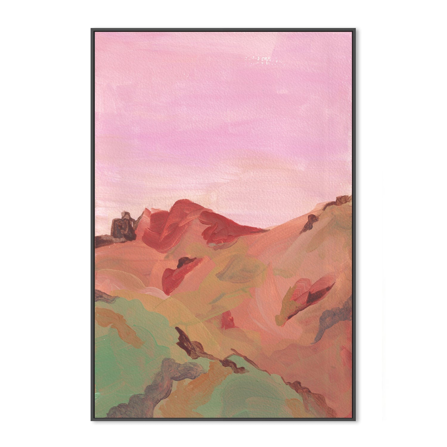 wall-art-print-canvas-poster-framed-Pink Sunset, Style A , By Alice Kwan-3