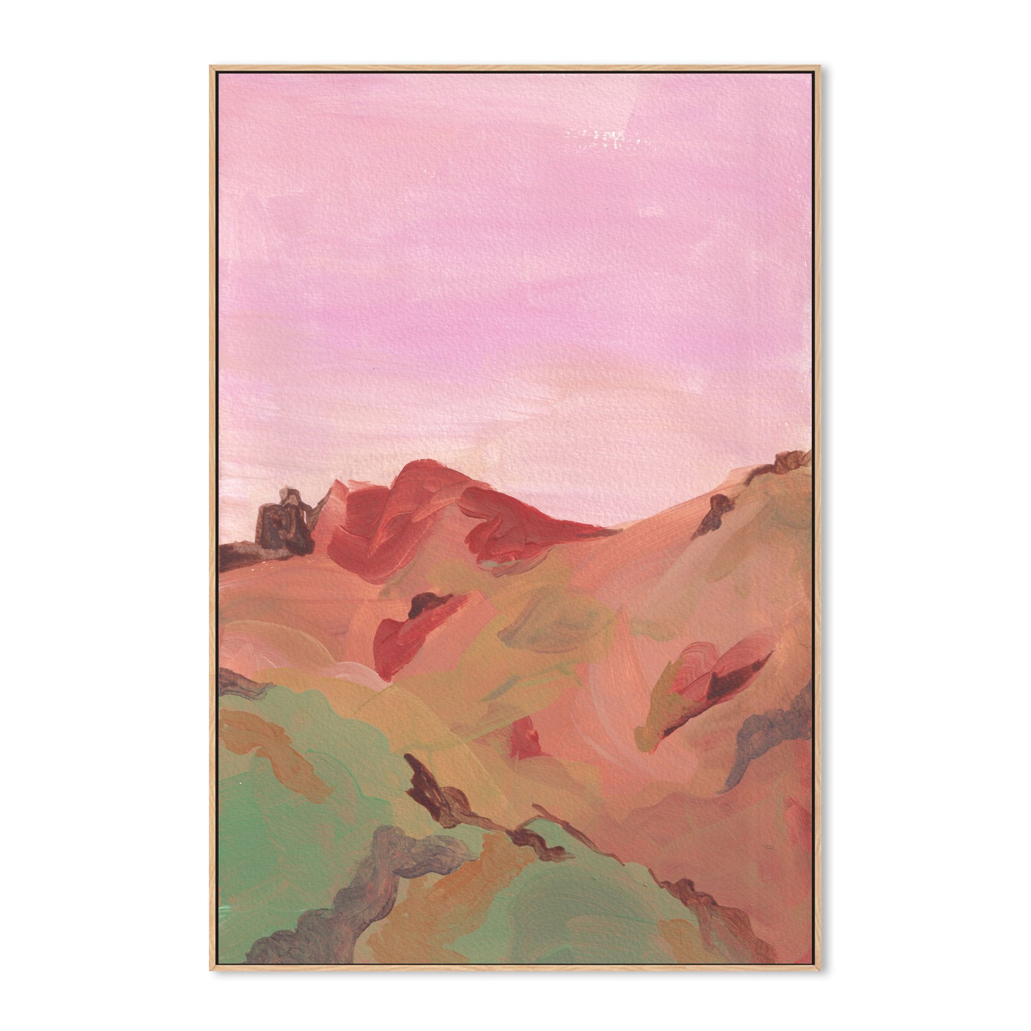 wall-art-print-canvas-poster-framed-Pink Sunset, Style A , By Alice Kwan-4