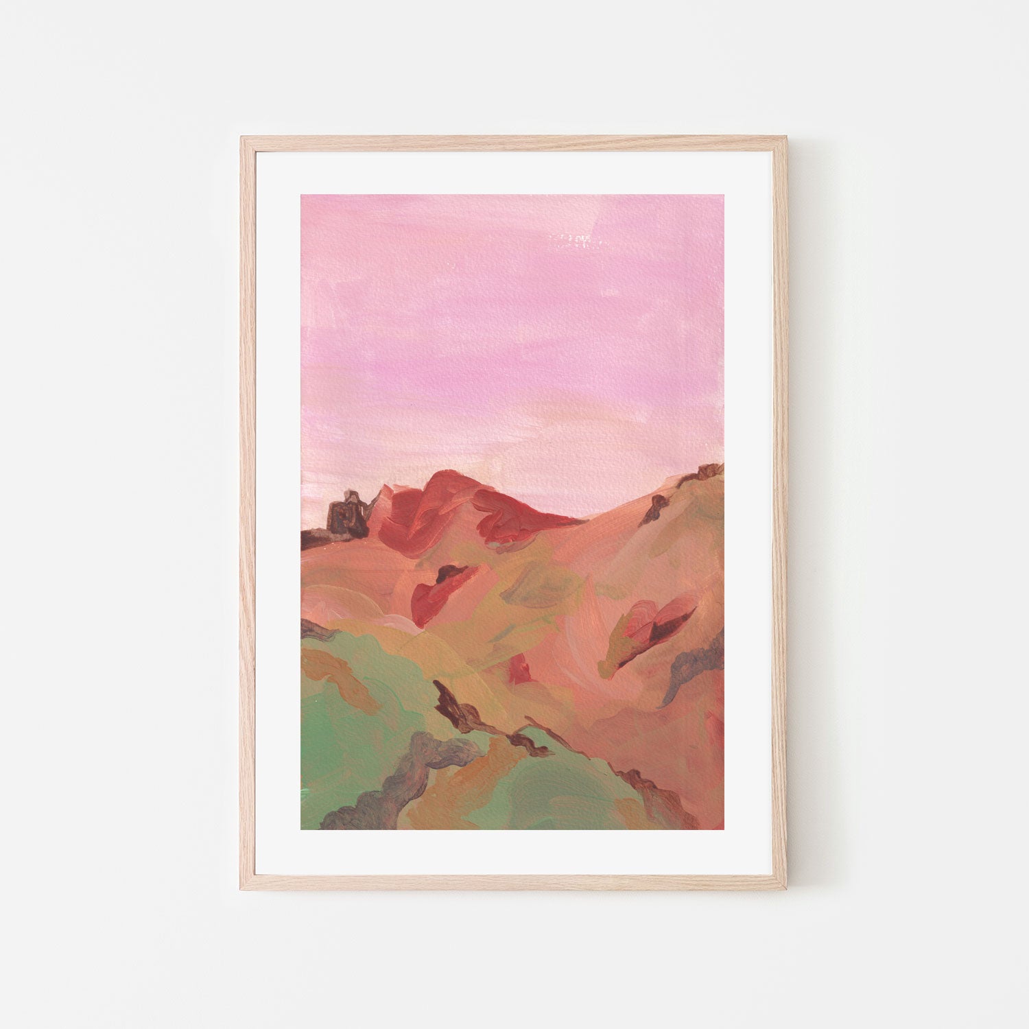 wall-art-print-canvas-poster-framed-Pink Sunset, Style A , By Alice Kwan-6