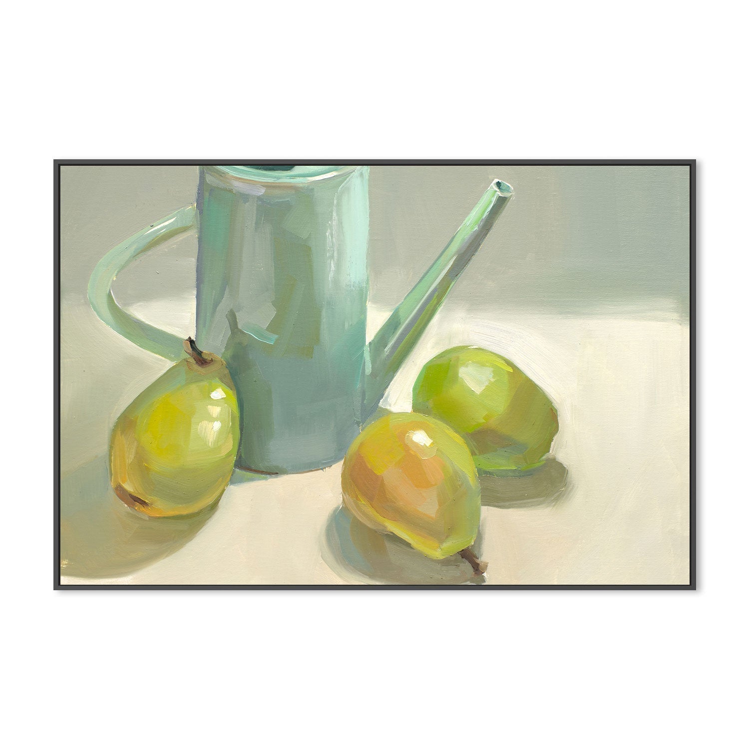 wall-art-print-canvas-poster-framed-Pitcher and Pears , By Jenny Westenhofer Art-3