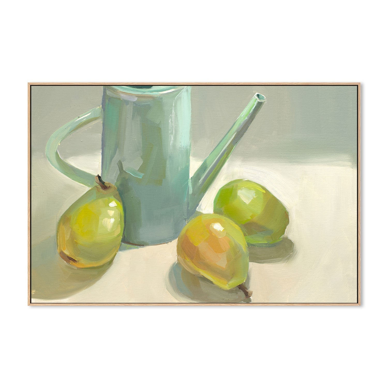 wall-art-print-canvas-poster-framed-Pitcher and Pears , By Jenny Westenhofer Art-4