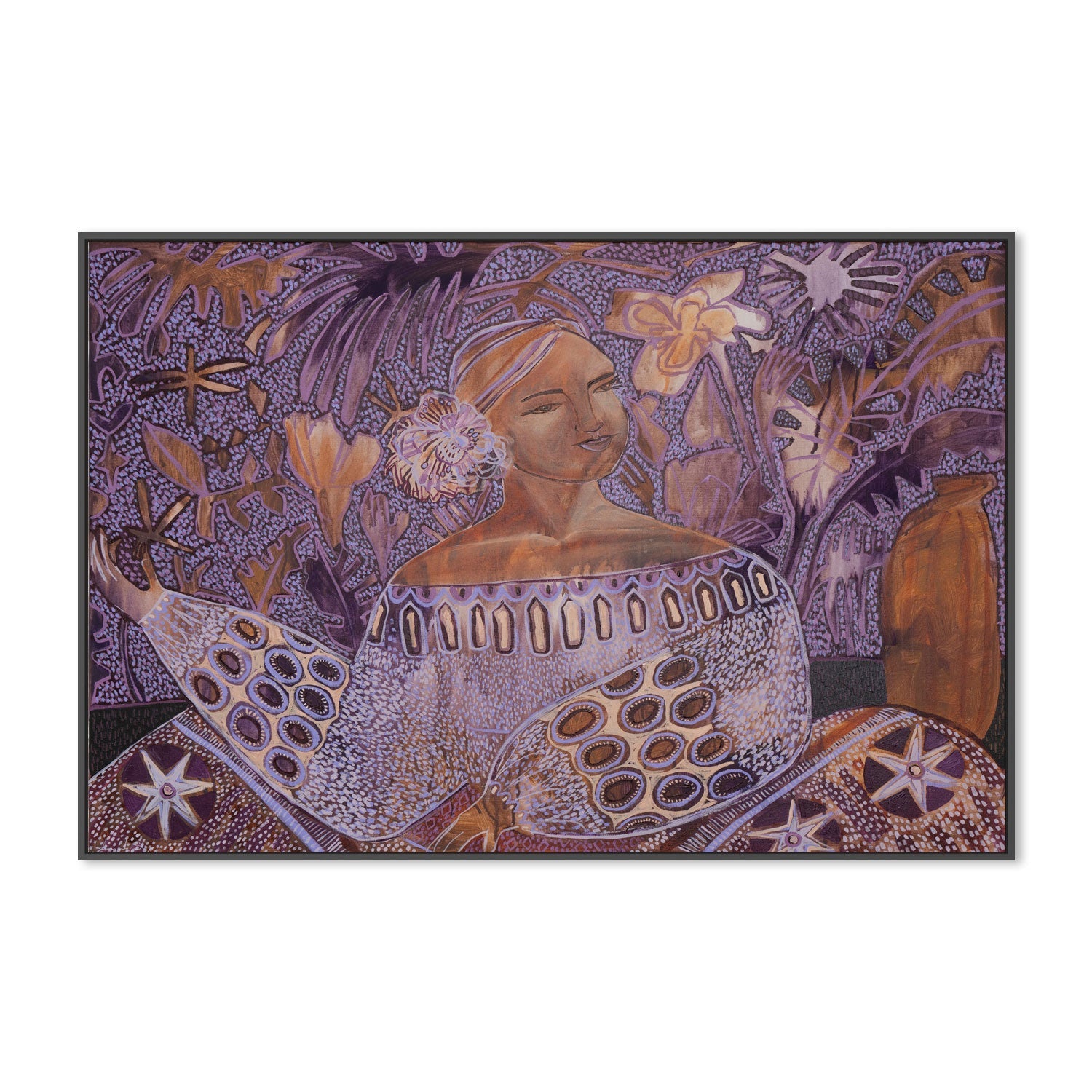 wall-art-print-canvas-poster-framed-Pono, Amethyst , By Amanda Skye-3