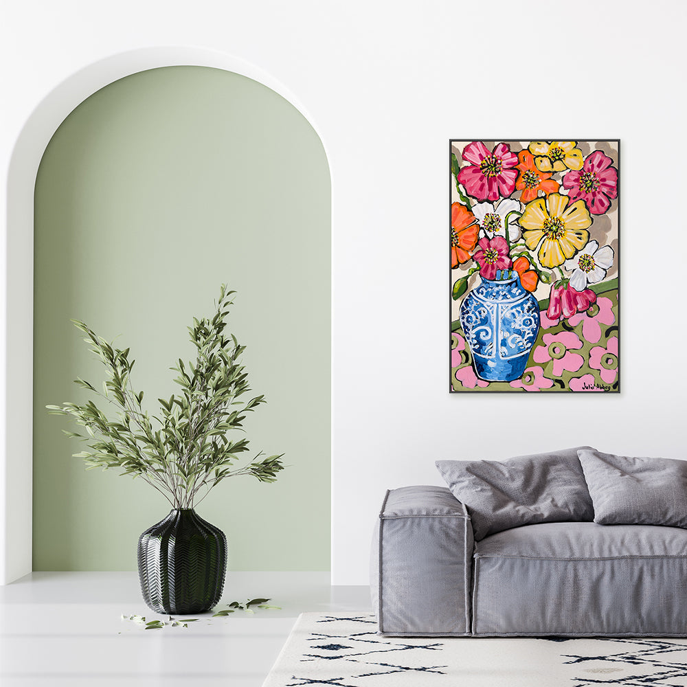 wall-art-print-canvas-poster-framed-Poppies , By Julia Abbey-7