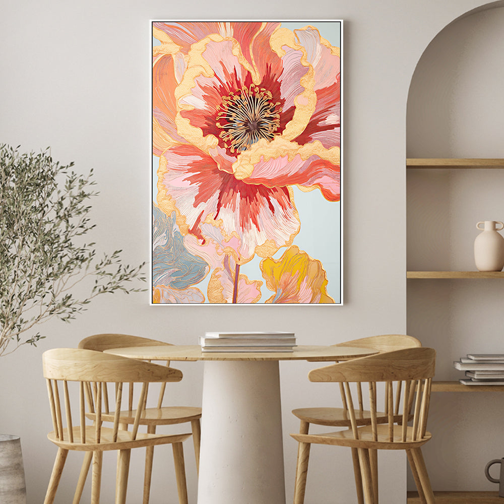 wall-art-print-canvas-poster-framed-Poppy , By Unratio-2