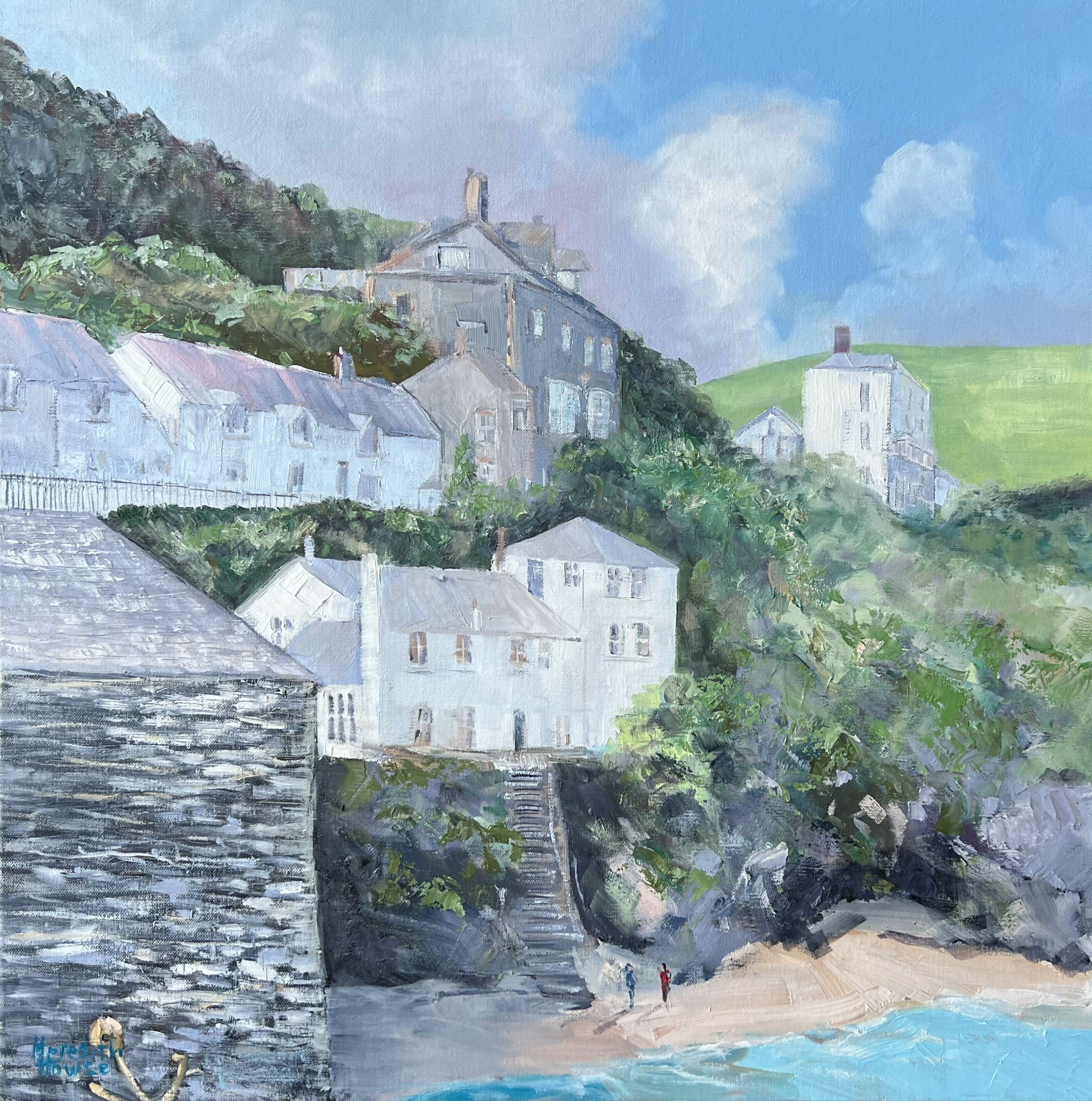 wall-art-print-canvas-poster-framed-Port Isaac , By Meredith Howse-1