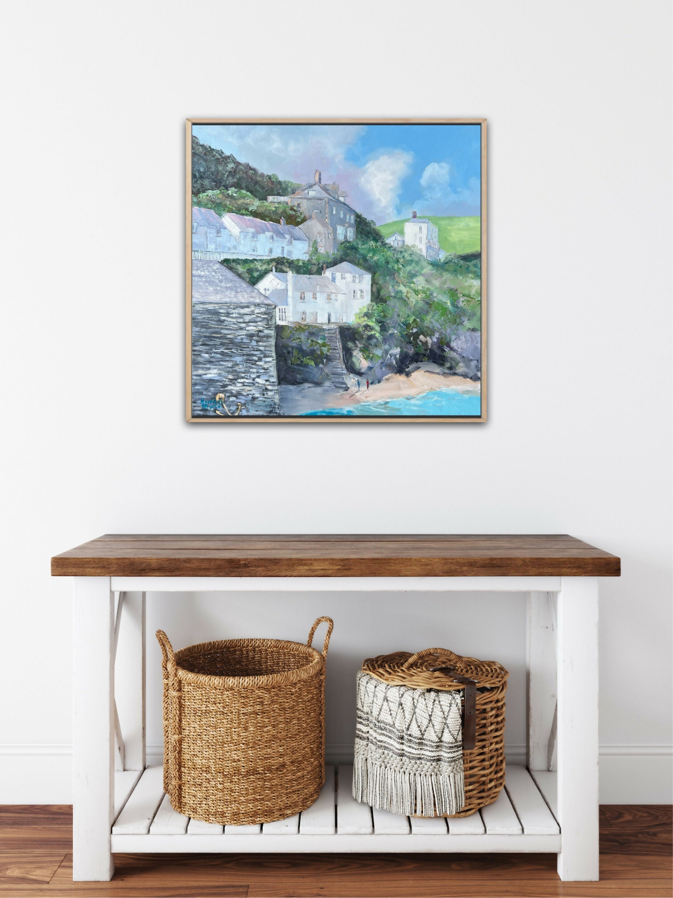 wall-art-print-canvas-poster-framed-Port Isaac , By Meredith Howse-3