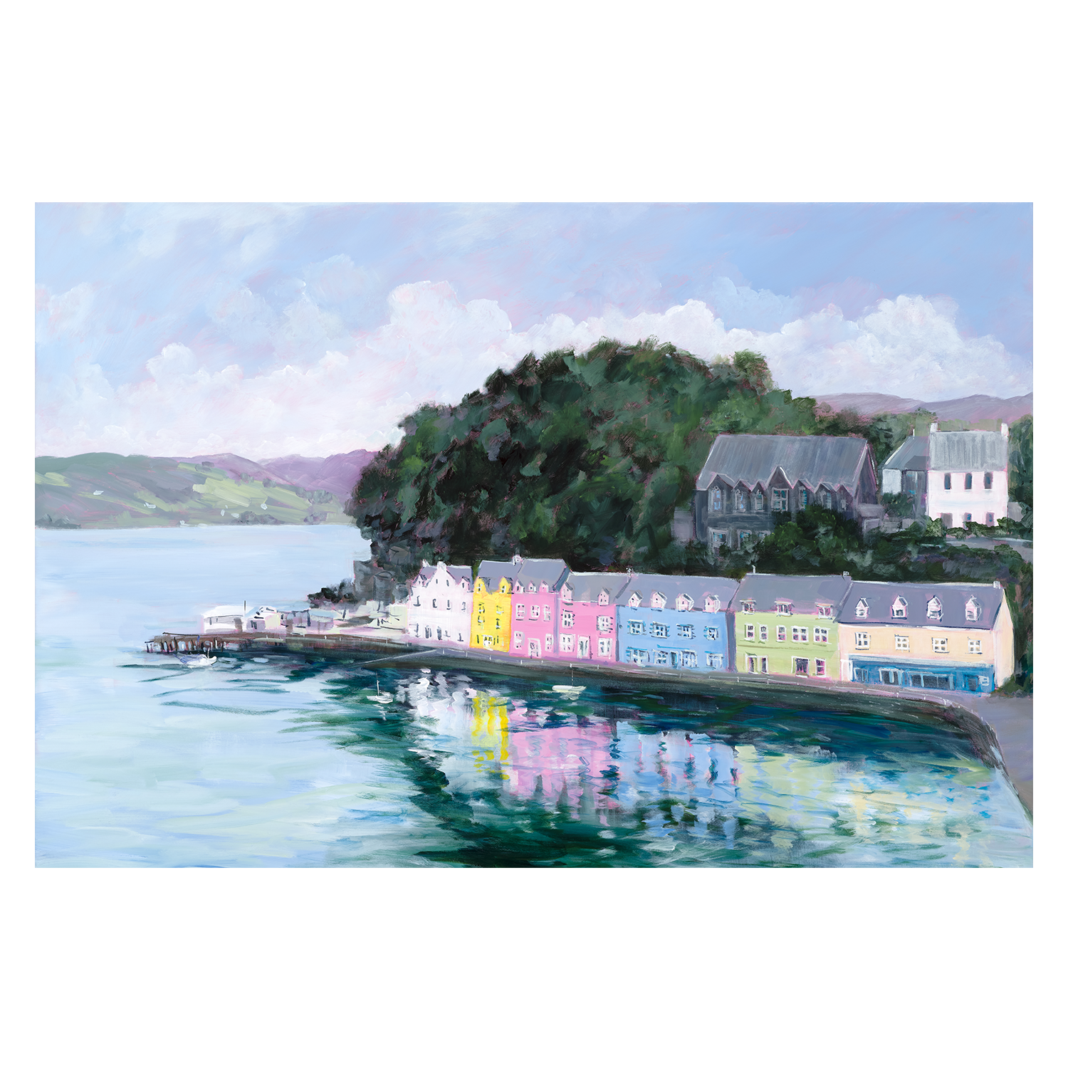 wall-art-print-canvas-poster-framed-Portree , By Meredith Howse-1