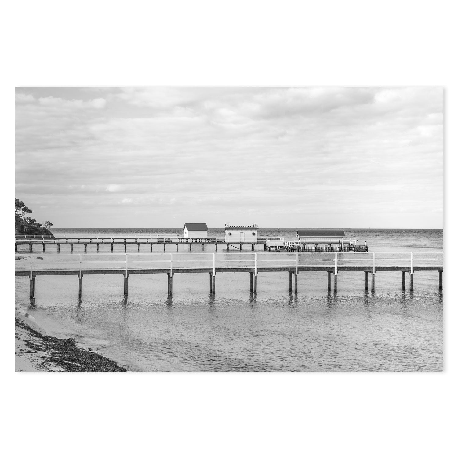 wall-art-print-canvas-poster-framed-Portsea Pier , By Tricia Brennan-GIOIA-WALL-ART