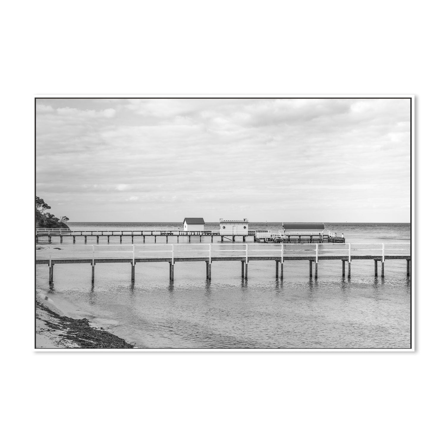 wall-art-print-canvas-poster-framed-Portsea Pier , By Tricia Brennan-GIOIA-WALL-ART