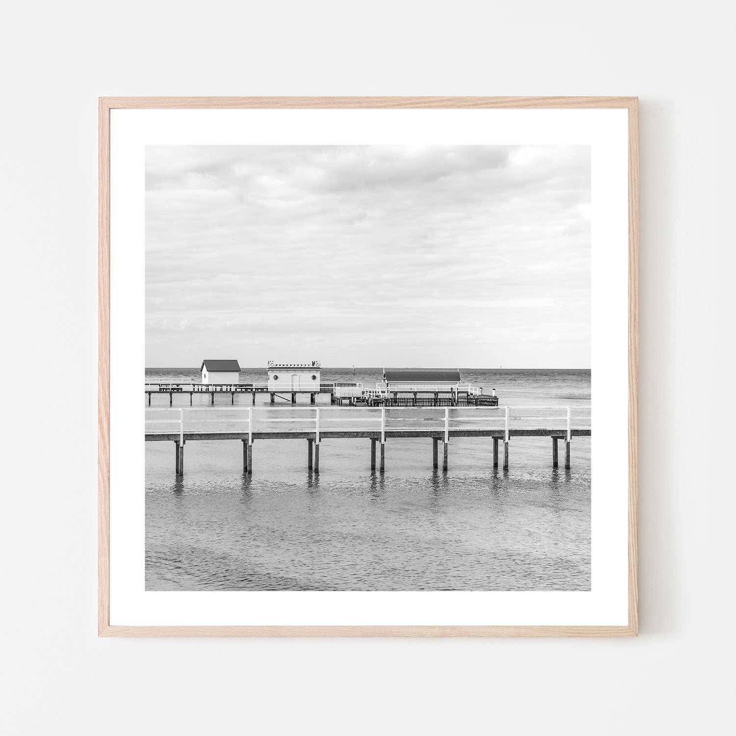 wall-art-print-canvas-poster-framed-Portsea Pier , By Tricia Brennan-GIOIA-WALL-ART