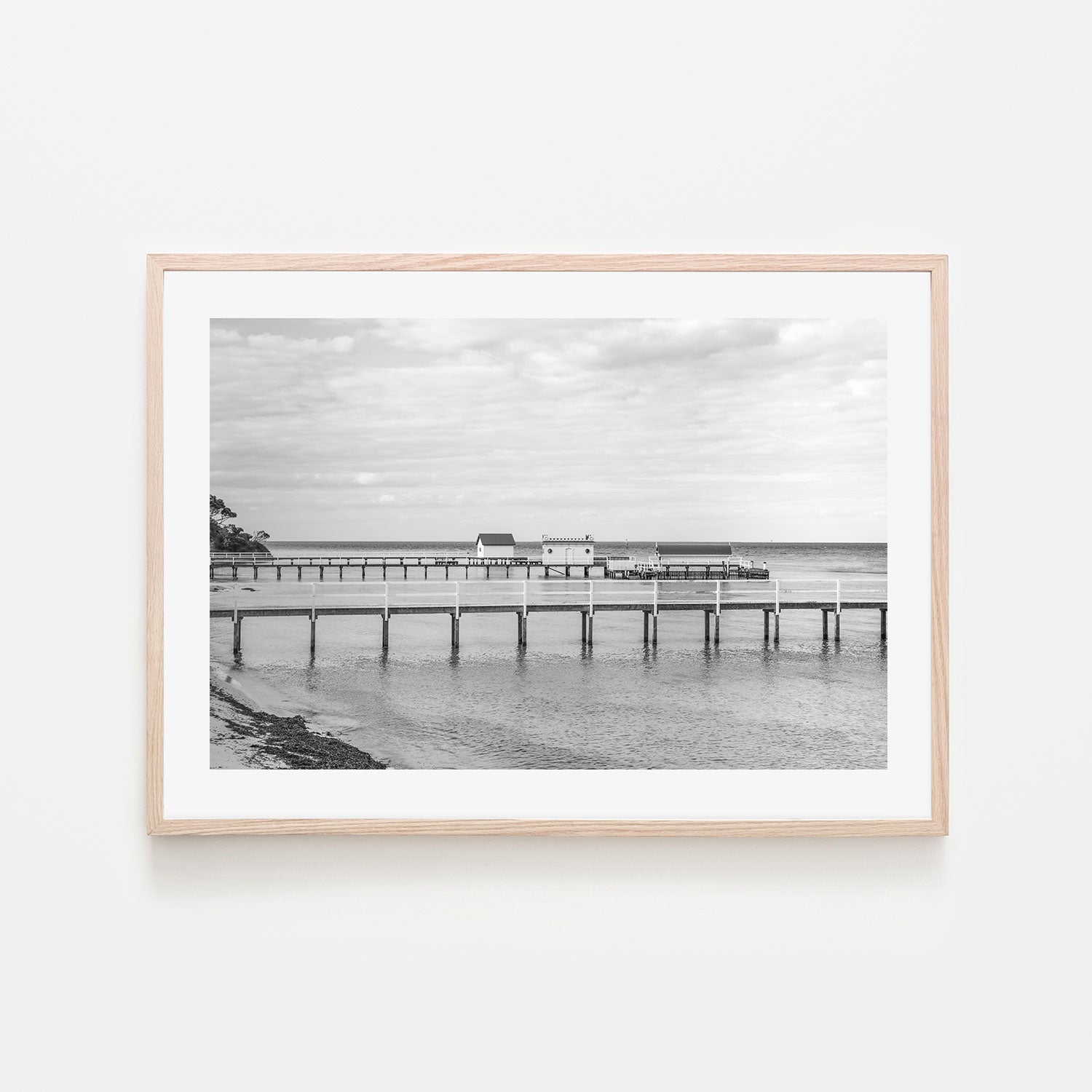 wall-art-print-canvas-poster-framed-Portsea Pier , By Tricia Brennan-GIOIA-WALL-ART