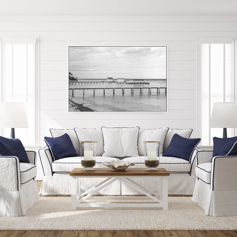 wall-art-print-canvas-poster-framed-Portsea Pier , By Tricia Brennan-GIOIA-WALL-ART