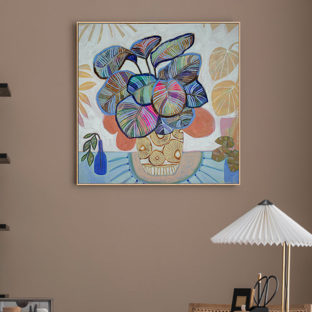 wall-art-print-canvas-poster-framed-Pot Plant , By Amanda Skye-2