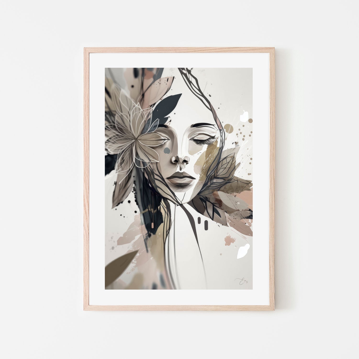 wall-art-print-canvas-poster-framed-Pretty Petals, By Bella Eve , By Art Pulse-6