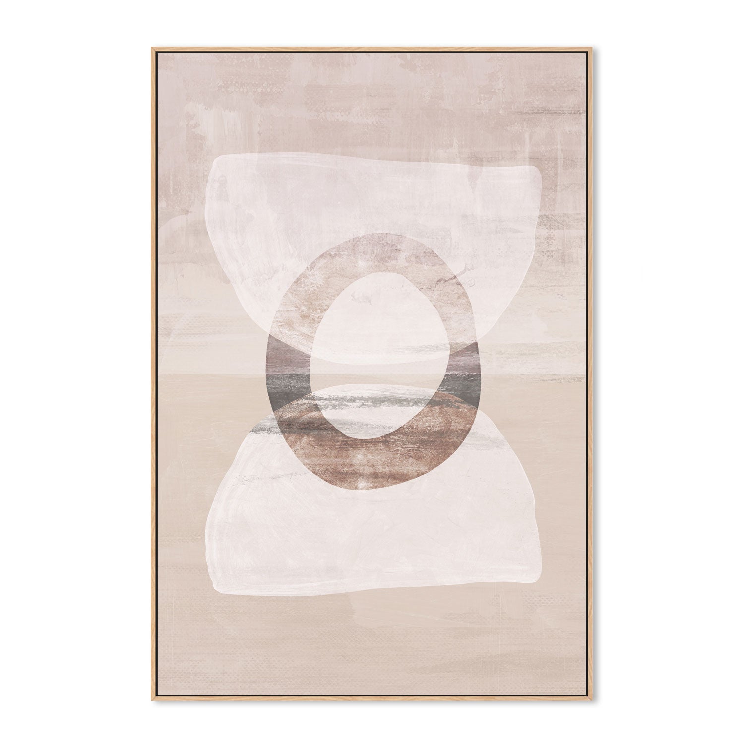 wall-art-print-canvas-poster-framed-Primitive Abstract, Style E , By Nina Blue-4