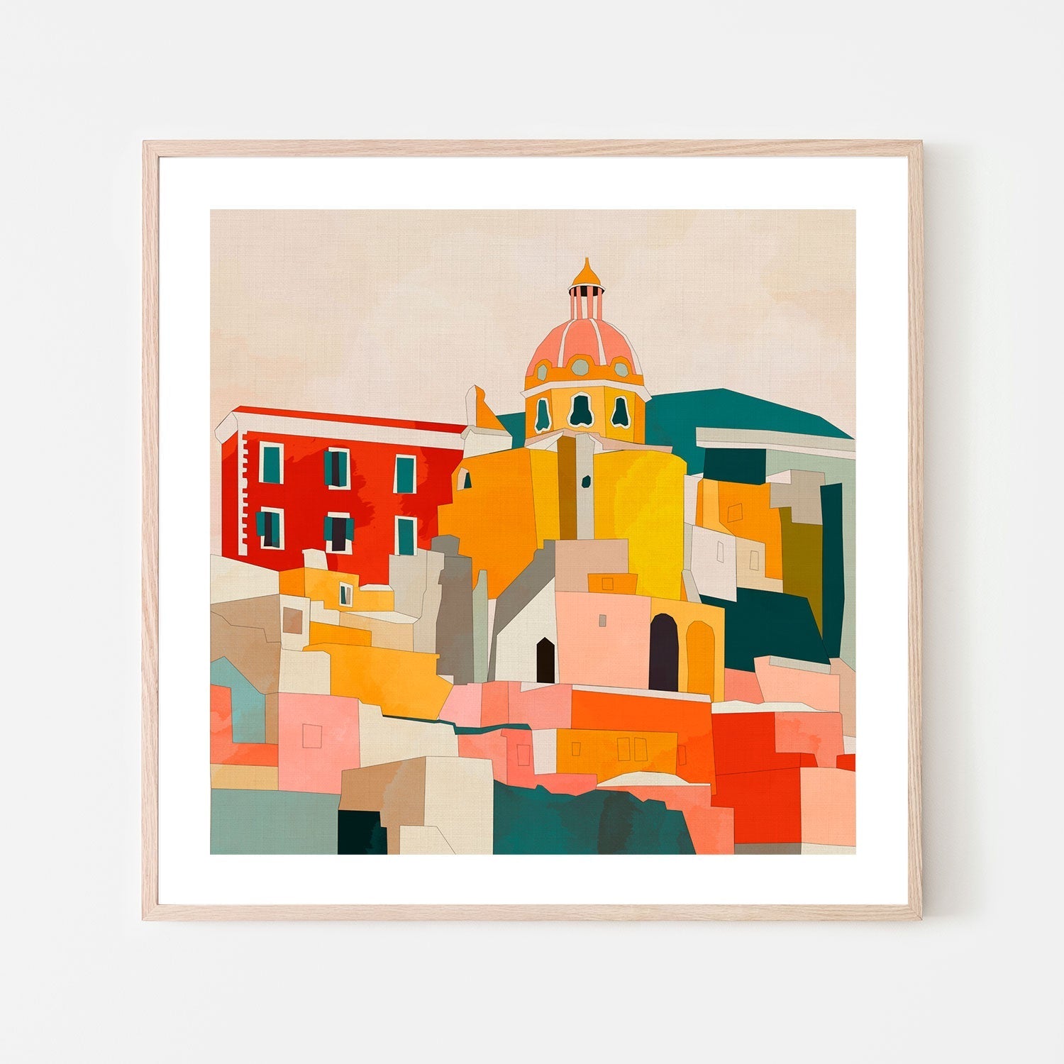 wall-art-print-canvas-poster-framed-Procida , By Ana Rut Bre-6