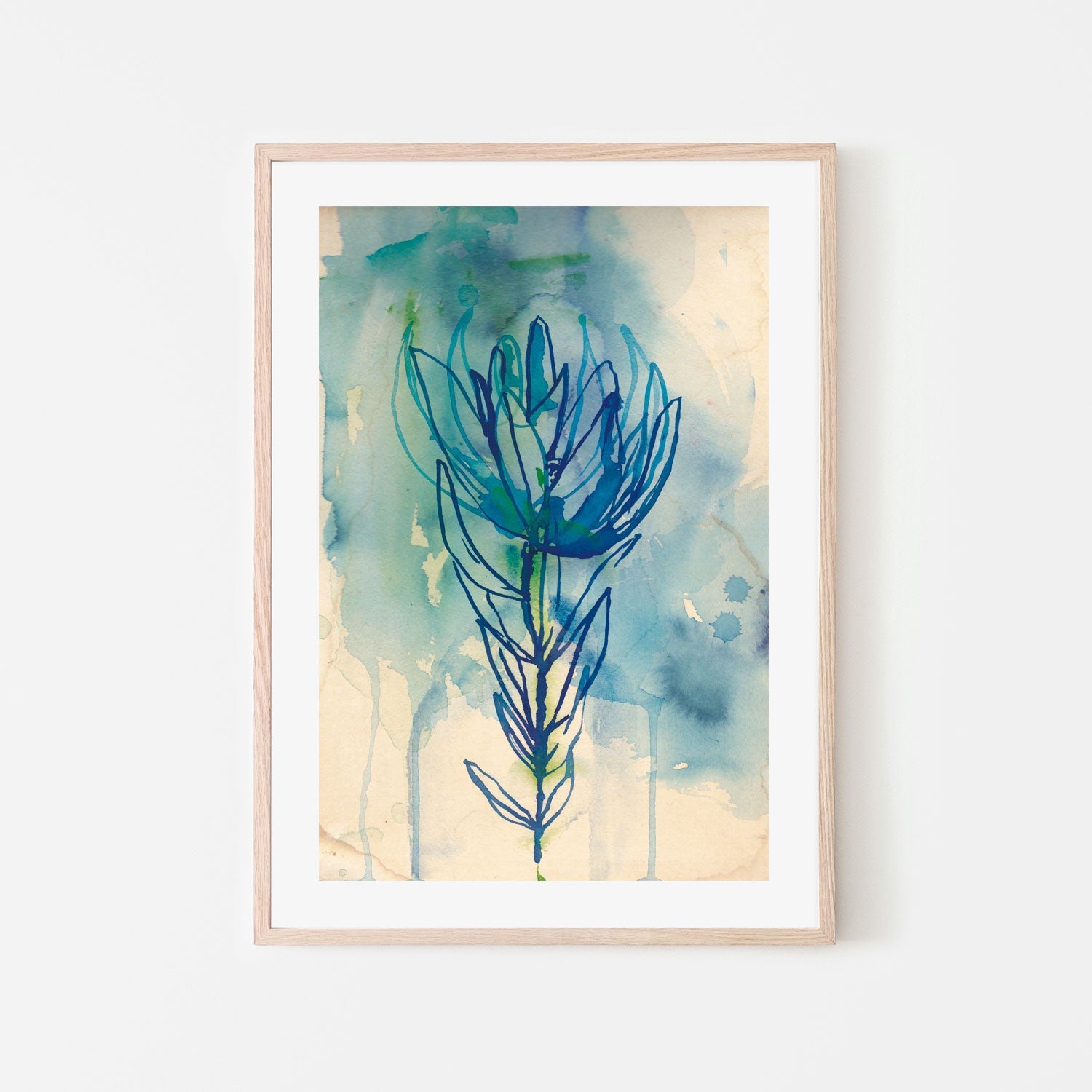 wall-art-print-canvas-poster-framed-Protea Wash , By Paula Mills-6