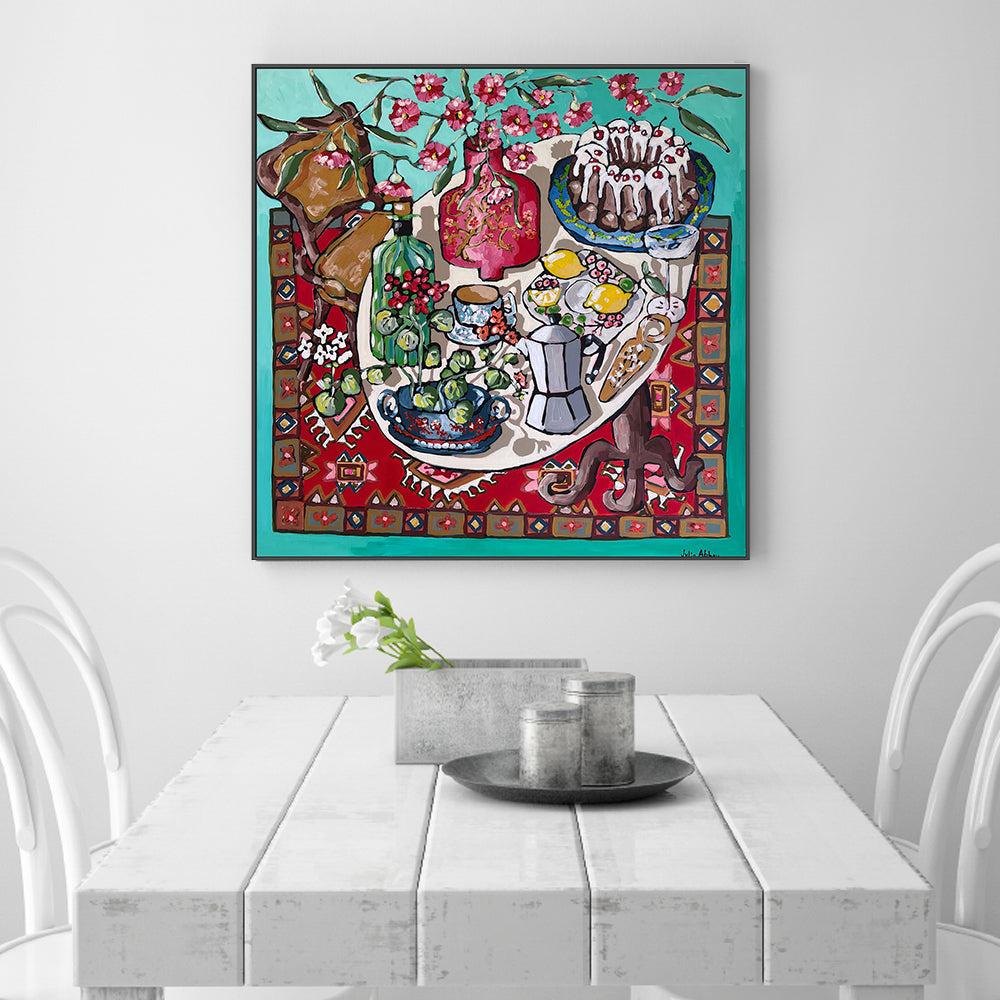 wall-art-print-canvas-poster-framed-Pull Up A Chair , By Julia Abbey-2