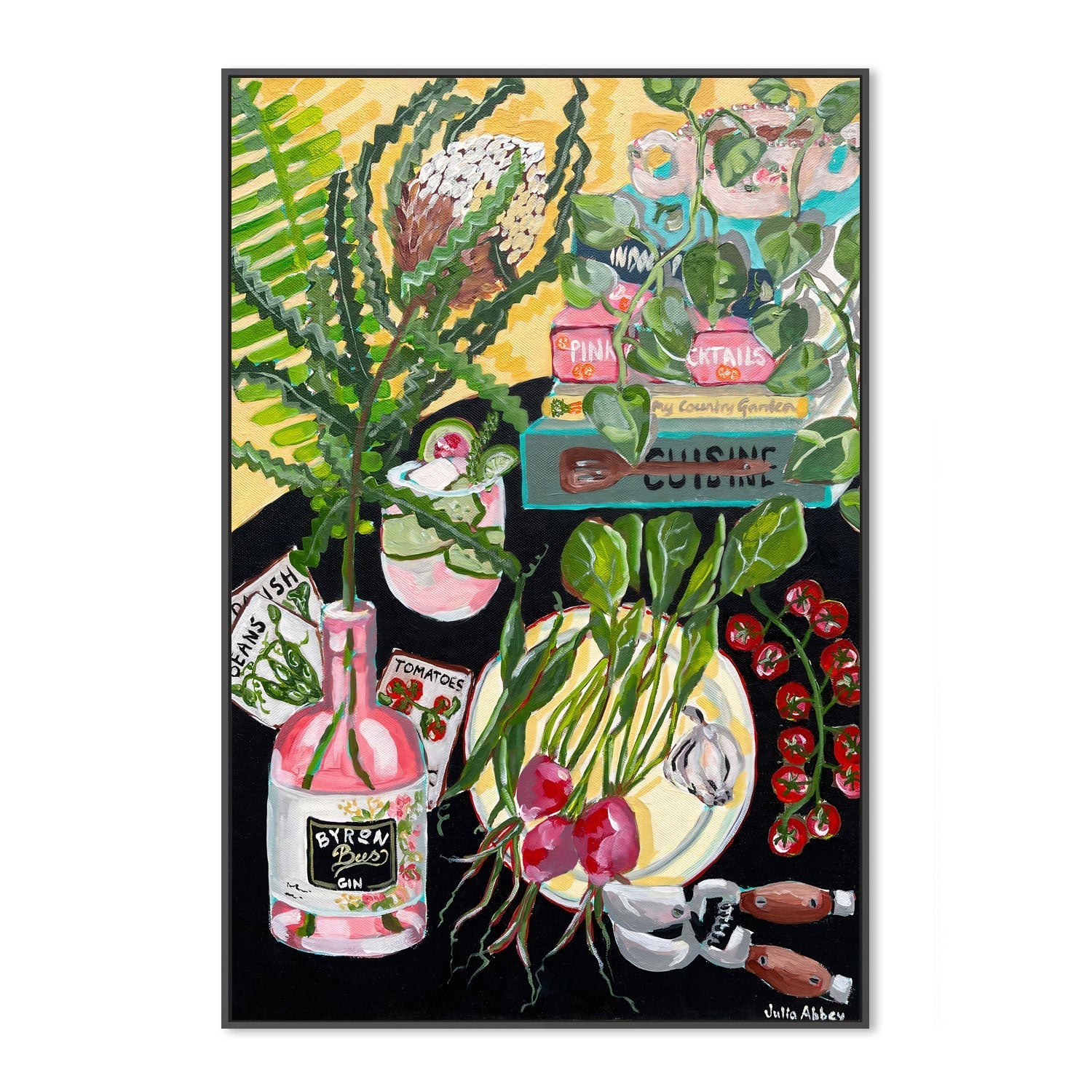 wall-art-print-canvas-poster-framed-Radishes , By Julia Abbey-3