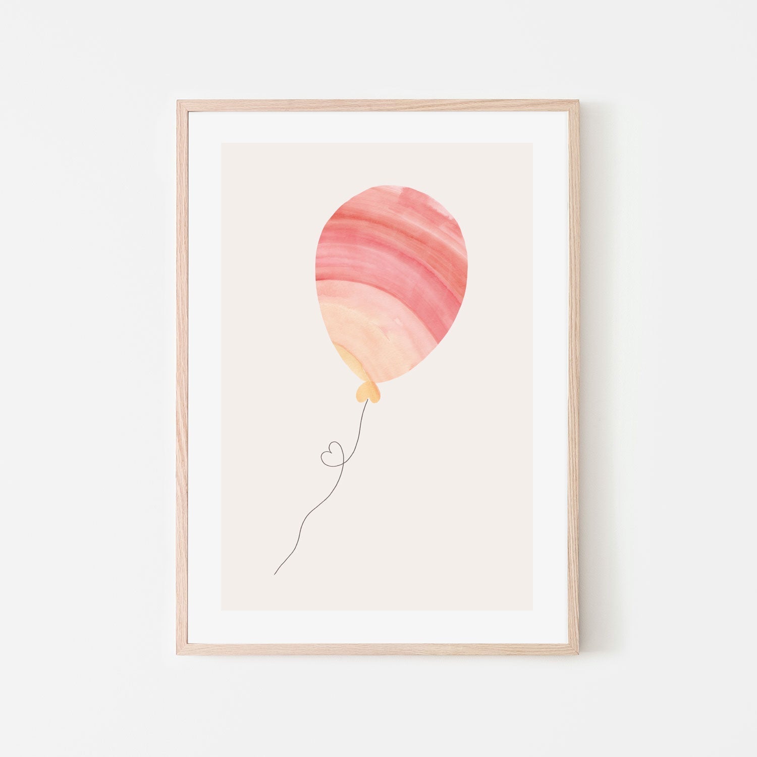 wall-art-print-canvas-poster-framed-Rainbow Balloon , By Menina Lisboa-6