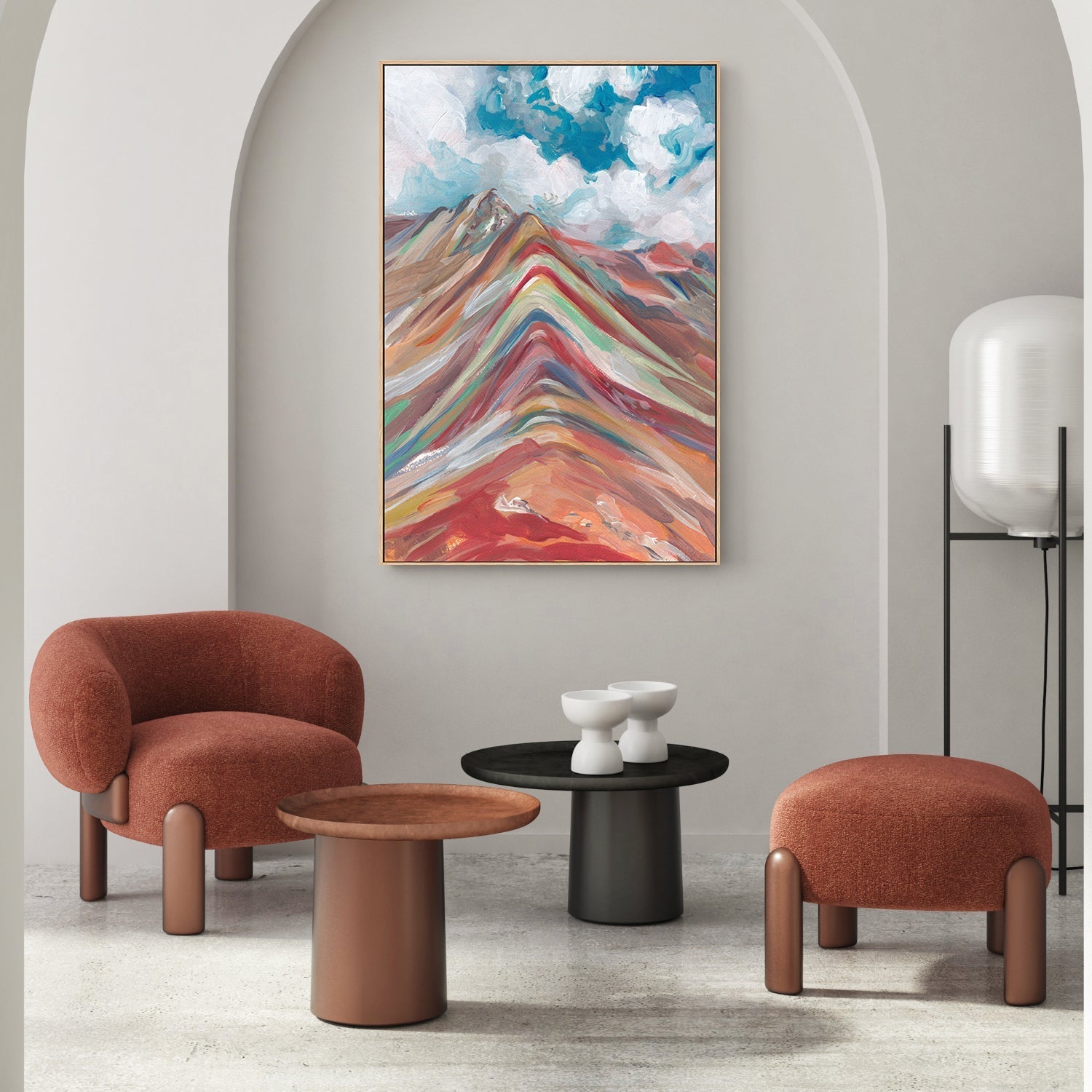 wall-art-print-canvas-poster-framed-Rainbow Mountain , By Alice Kwan-2