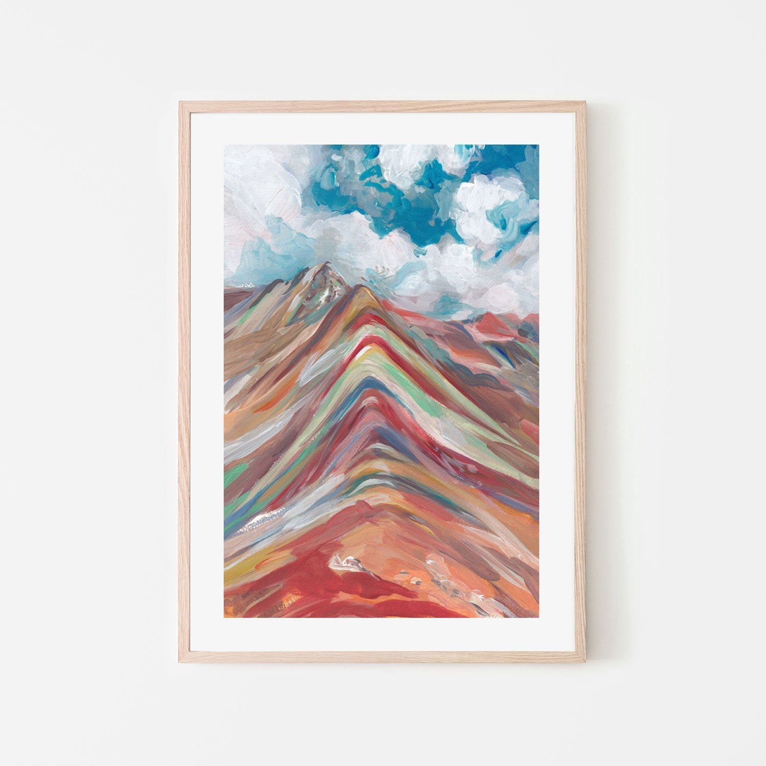 wall-art-print-canvas-poster-framed-Rainbow Mountain , By Alice Kwan-6