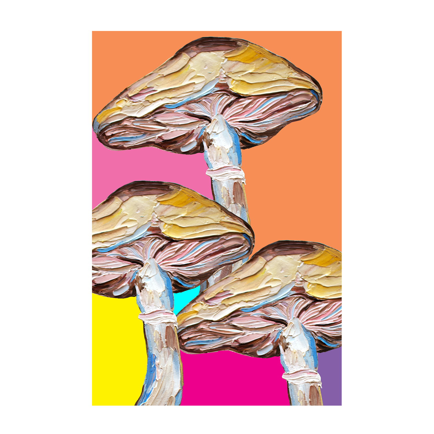 wall-art-print-canvas-poster-framed-Rainbow Mycelium-GIOIA-WALL-ART