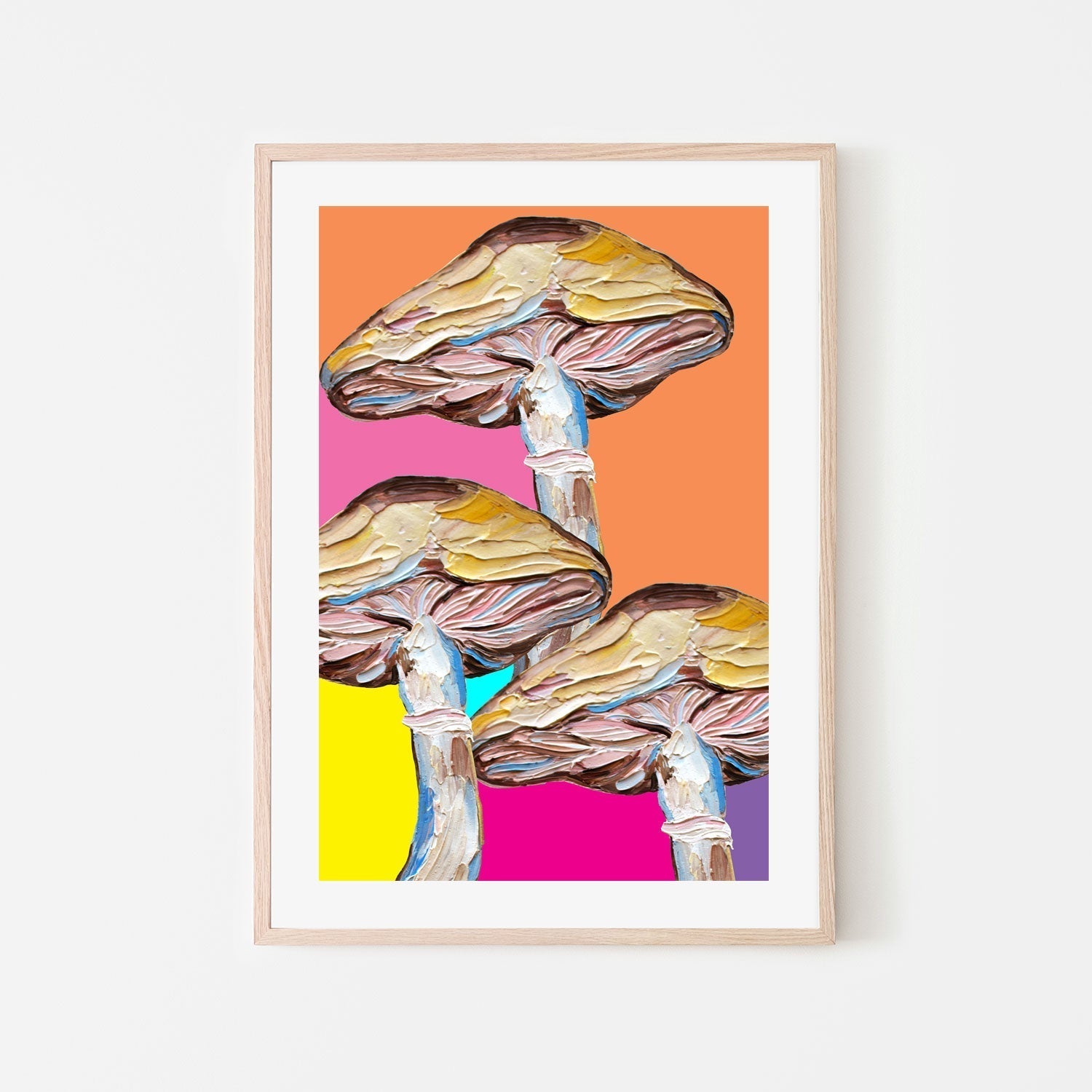 wall-art-print-canvas-poster-framed-Rainbow Mycelium-GIOIA-WALL-ART