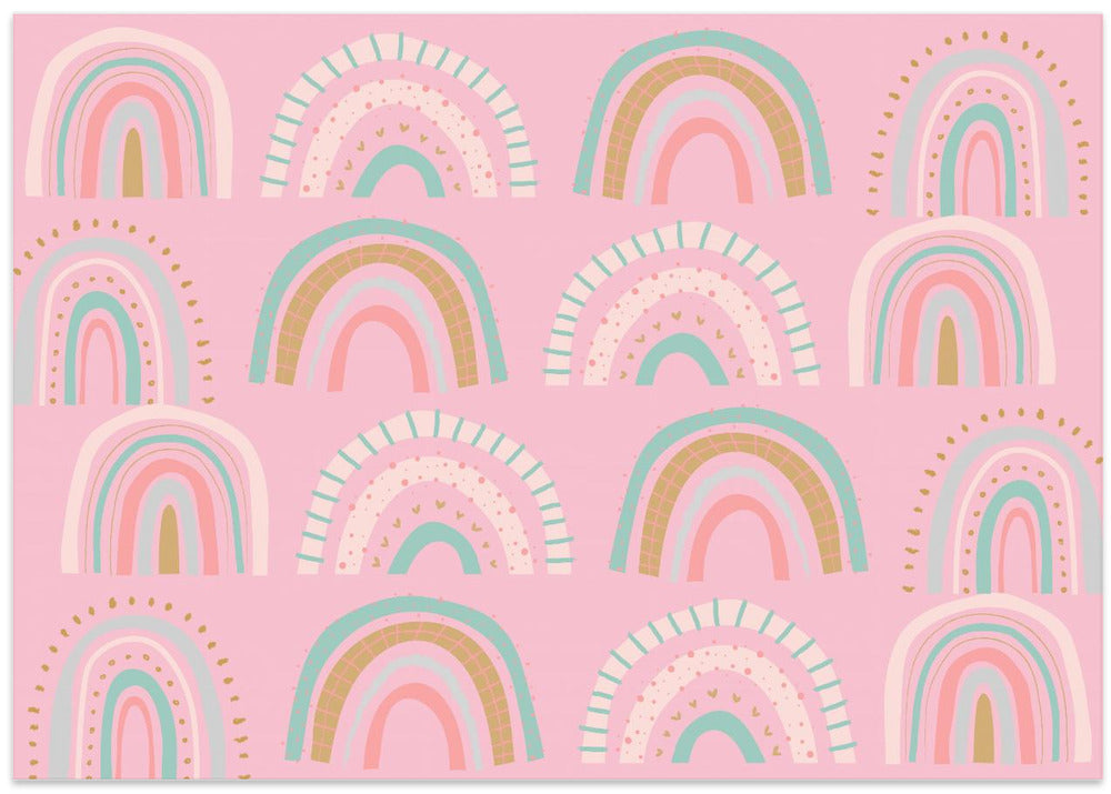 wall-art-print-canvas-poster-framed-Rainbows Pink , By Sue Skellern-1