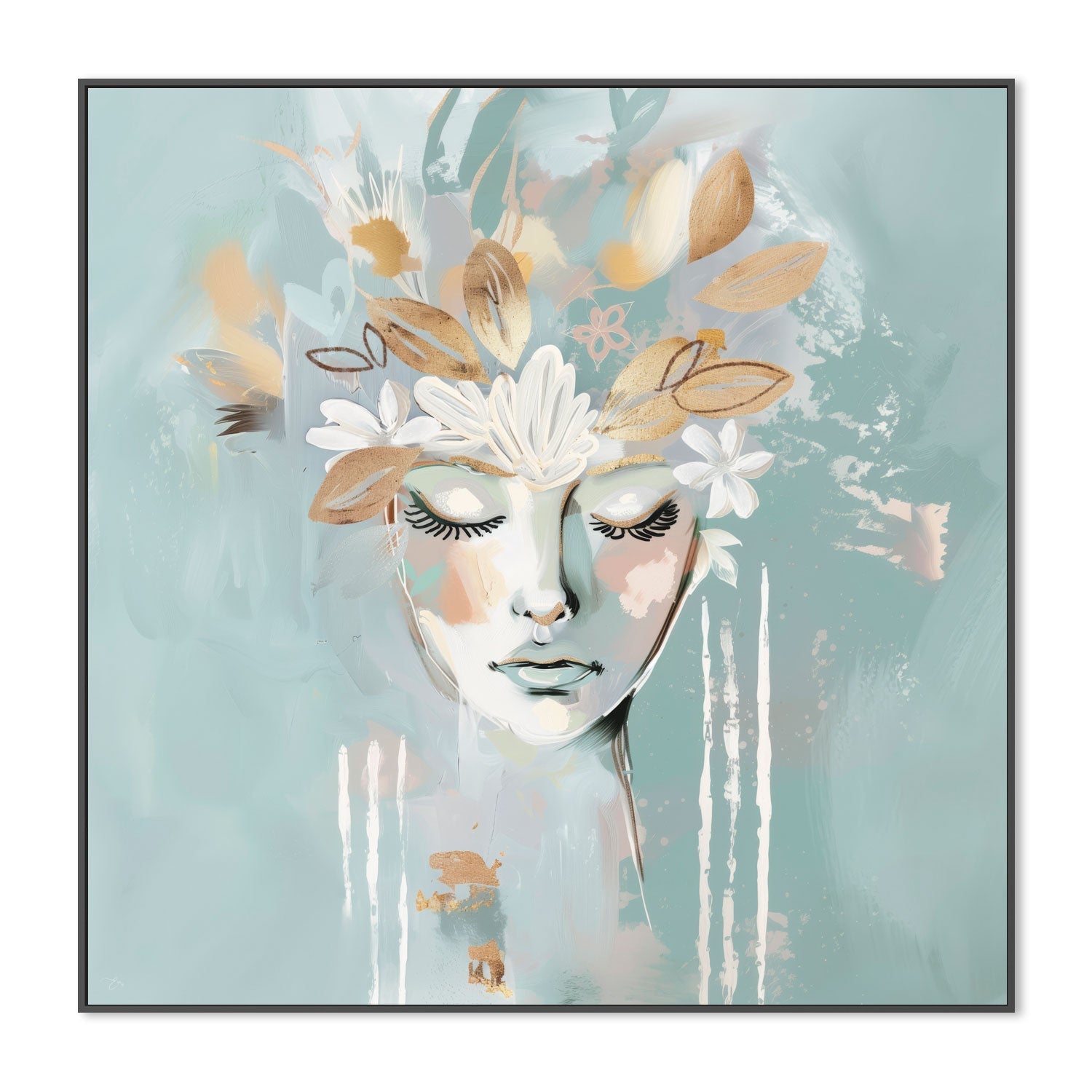 wall-art-print-canvas-poster-framed-Rainflora , By Bella Eve-3