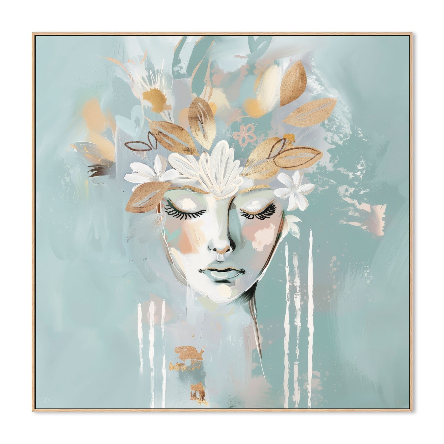 wall-art-print-canvas-poster-framed-Rainflora , By Bella Eve-4