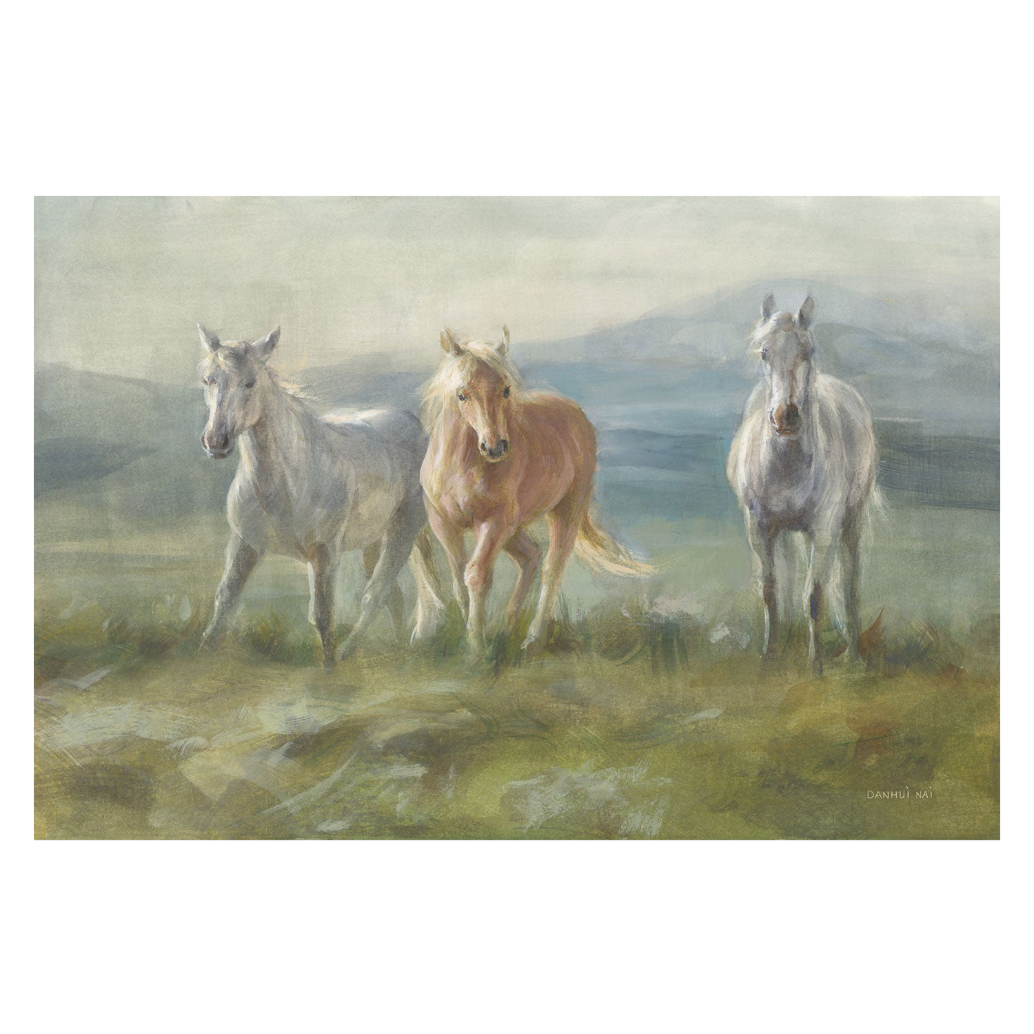 Rangeland Horses , By Danhui Nai