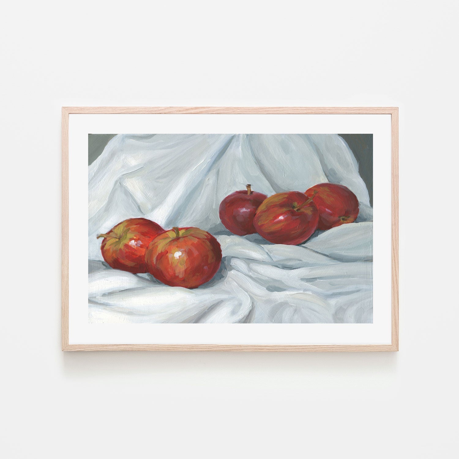 wall-art-print-canvas-poster-framed-Red Apples , By Carrie Arnold-6