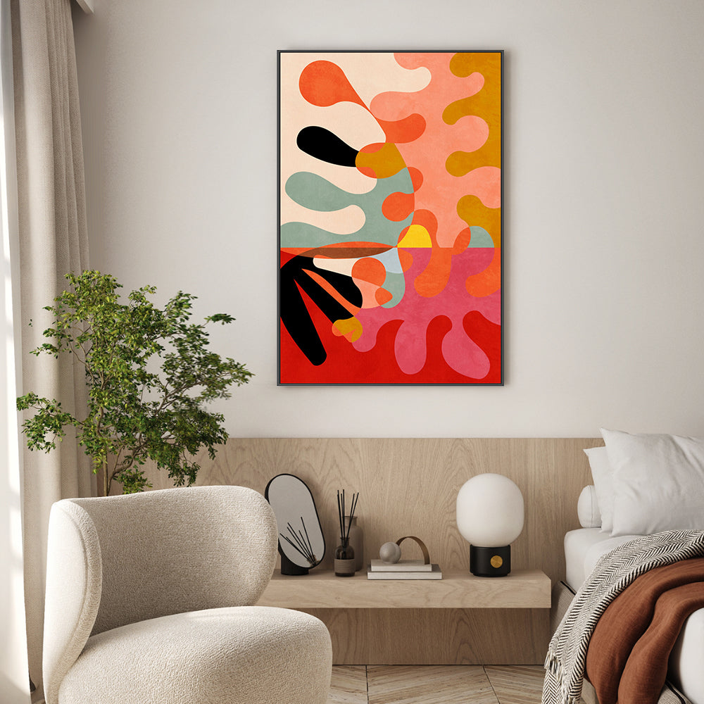 wall-art-print-canvas-poster-framed-Orange Infusion-GIOIA-WALL-ART