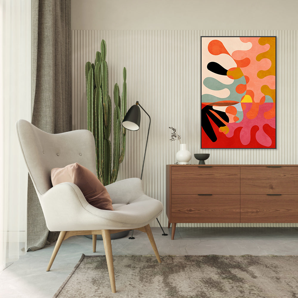 wall-art-print-canvas-poster-framed-Orange Infusion-GIOIA-WALL-ART