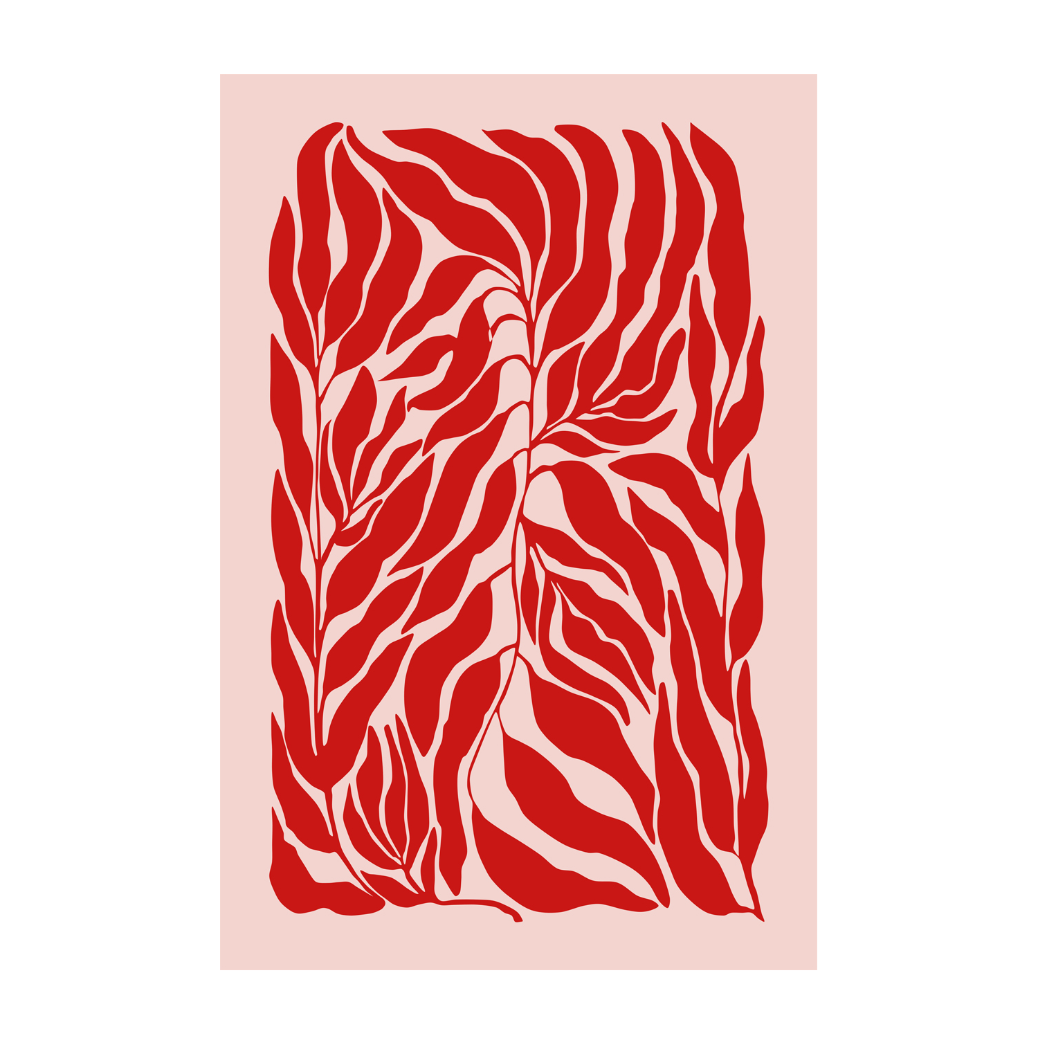 wall-art-print-canvas-poster-framed-Red Leaves , By Elena Ristova-GIOIA-WALL-ART