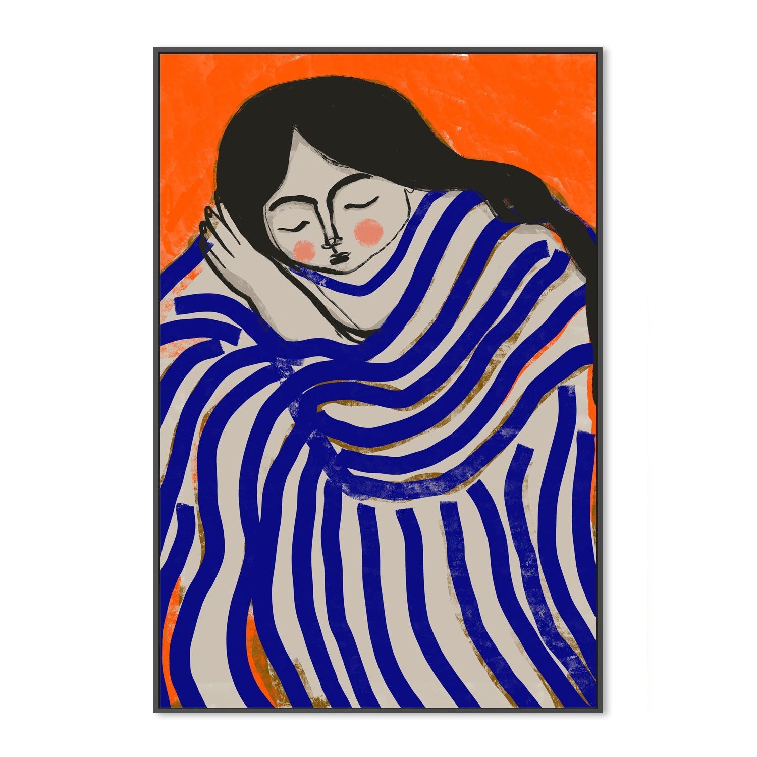 wall-art-print-canvas-poster-framed-Resting Beauty , By Treechild-3