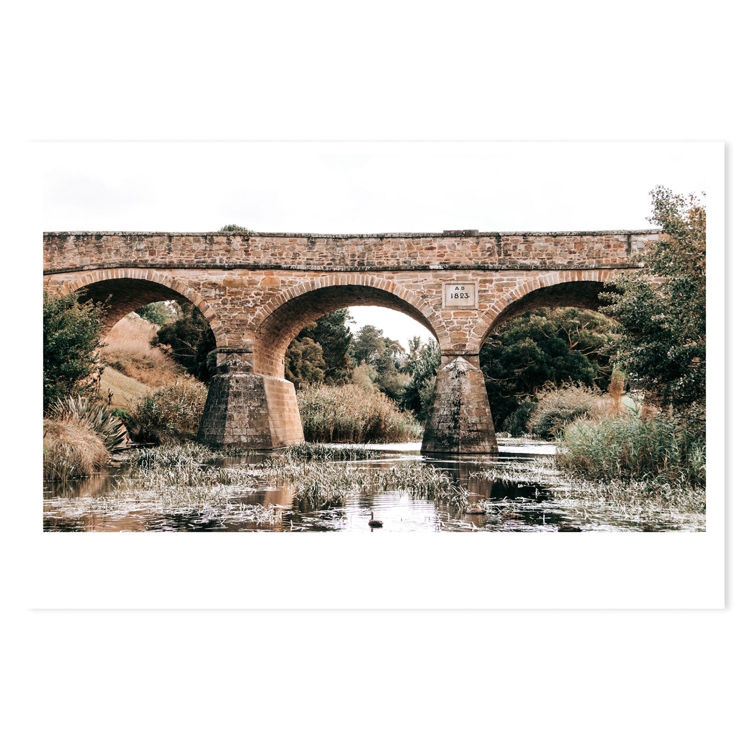 wall-art-print-canvas-poster-framed-Richmond Bridge , By Kellie Morris-GIOIA-WALL-ART