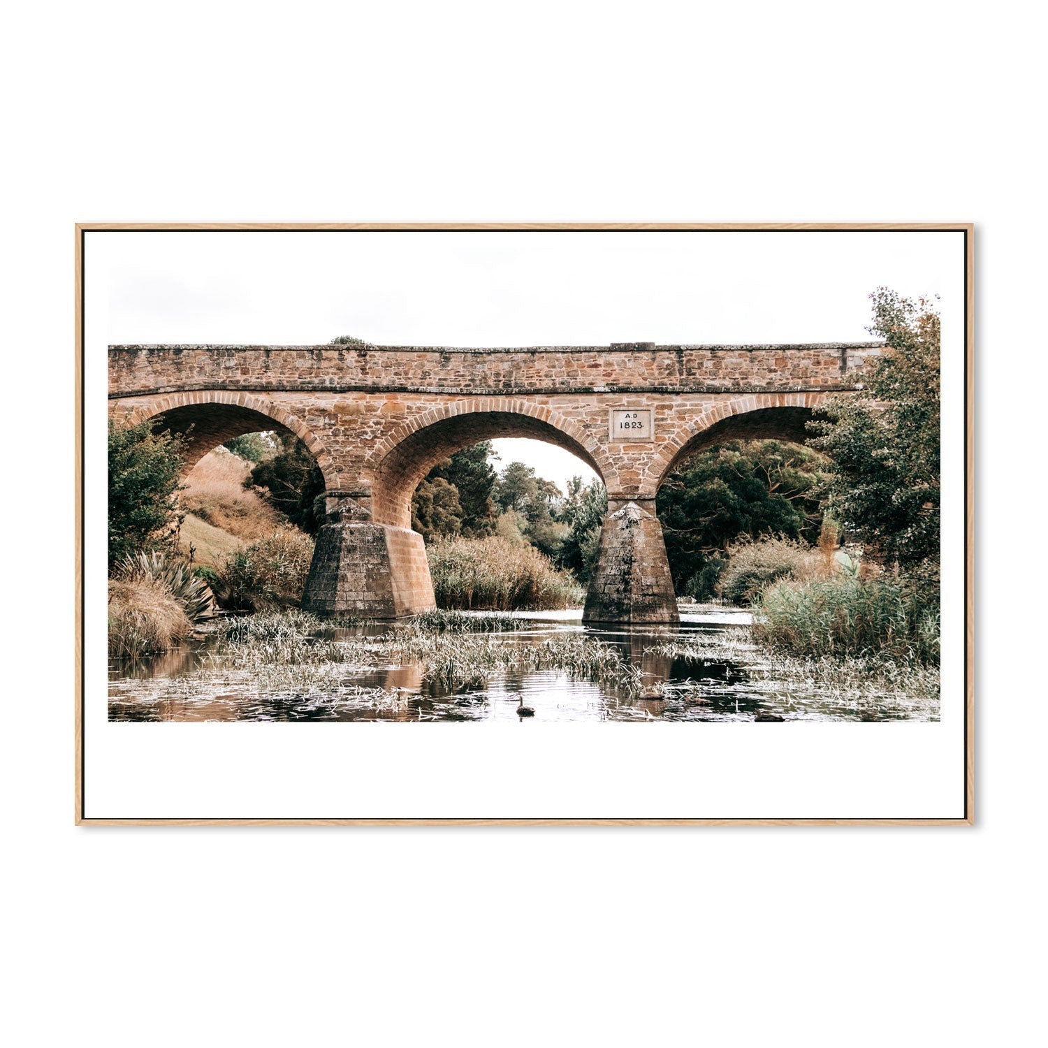 wall-art-print-canvas-poster-framed-Richmond Bridge , By Kellie Morris-GIOIA-WALL-ART