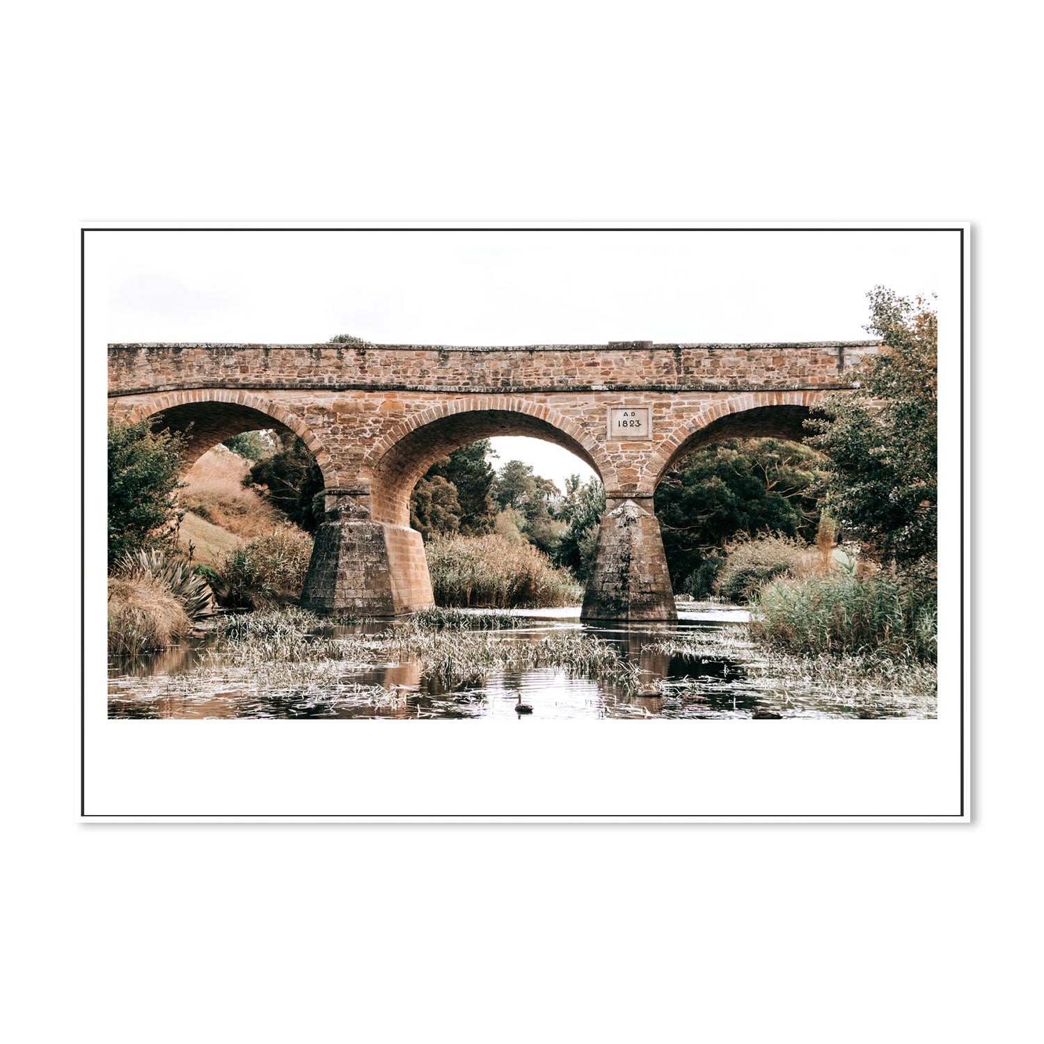 wall-art-print-canvas-poster-framed-Richmond Bridge , By Kellie Morris-GIOIA-WALL-ART