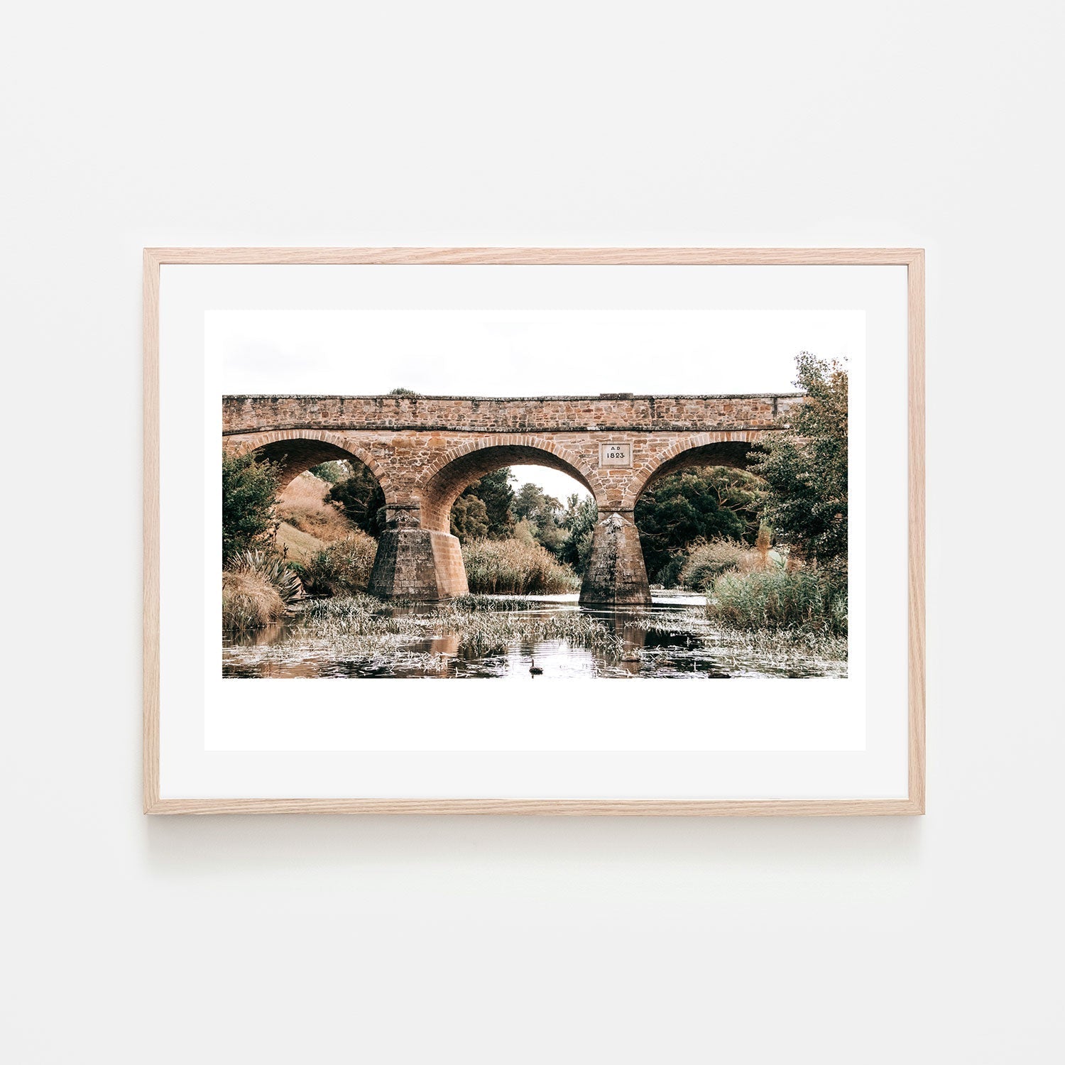 wall-art-print-canvas-poster-framed-Richmond Bridge , By Kellie Morris-GIOIA-WALL-ART